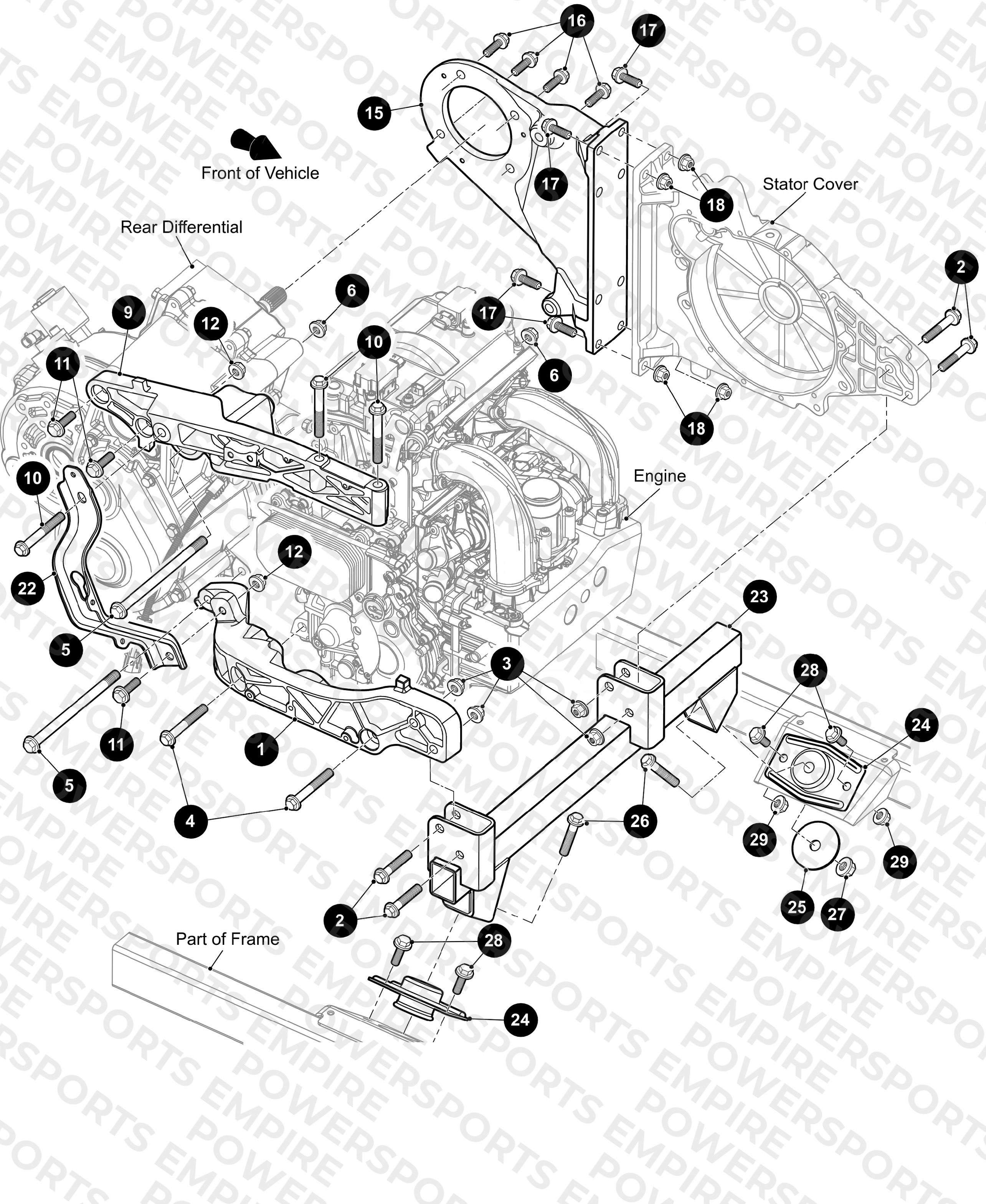 ENGINE MOUNTING