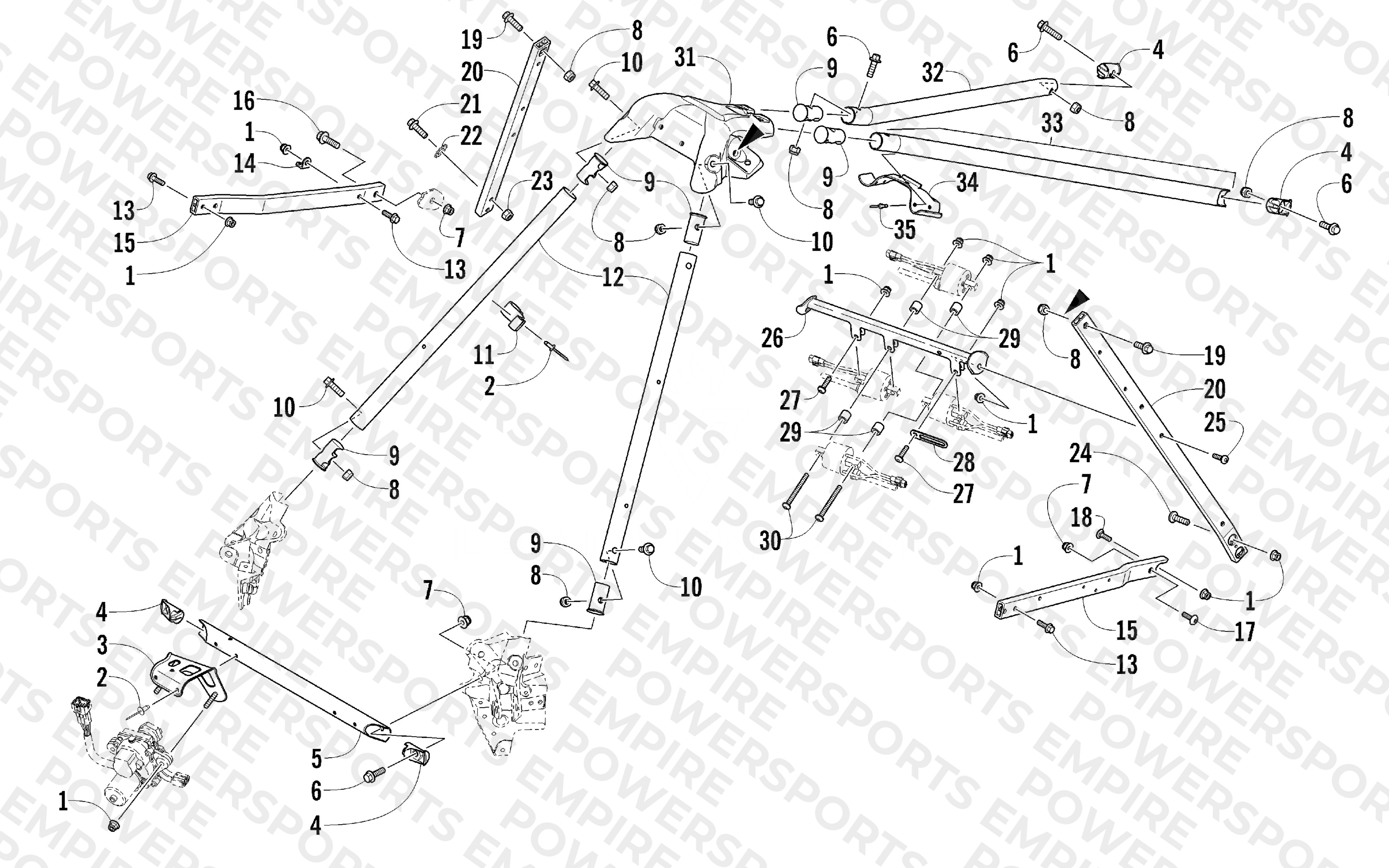 STEERING SUPPORT ASSEMBLY