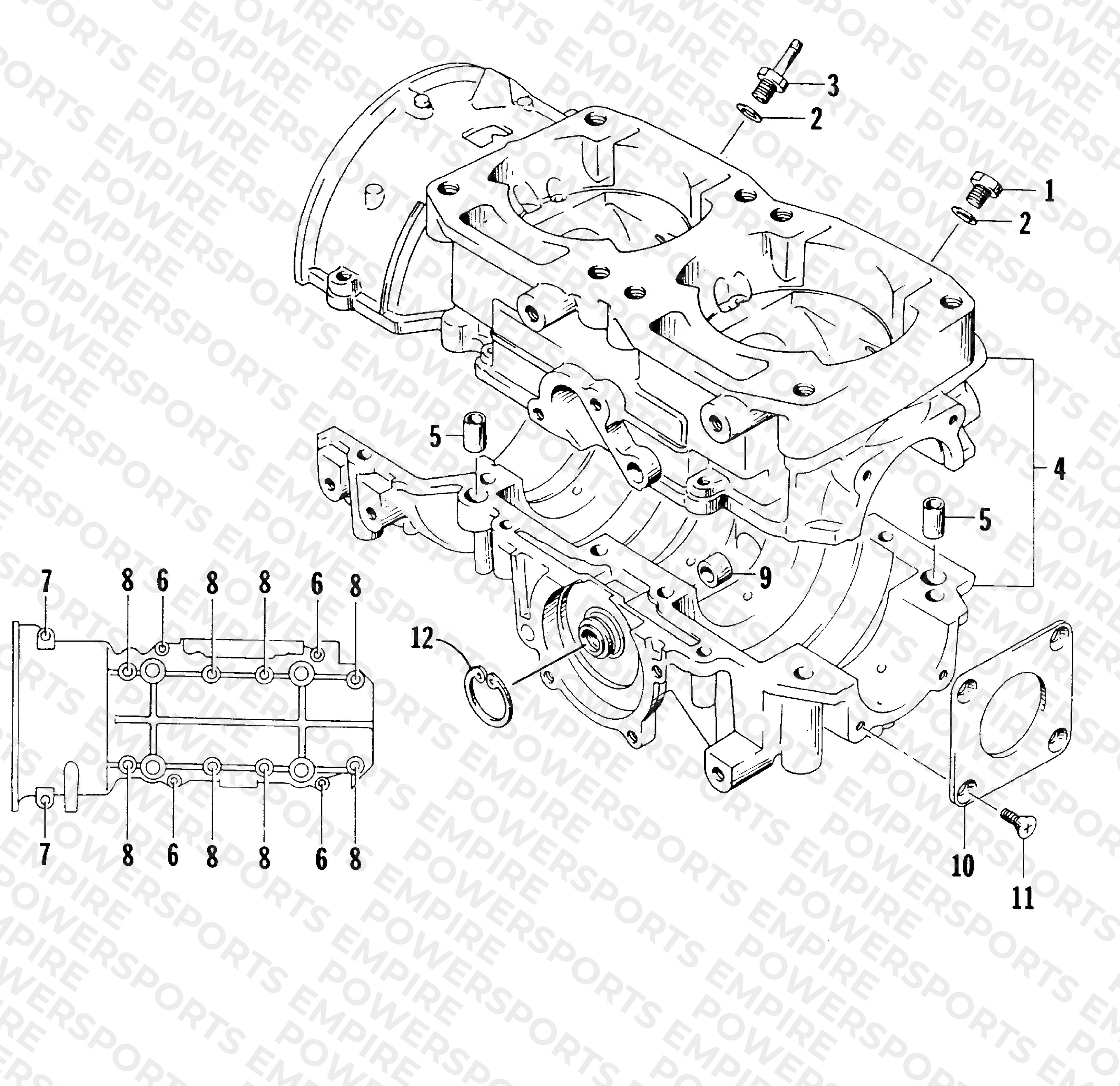 CRANKCASE ASSEMBLY