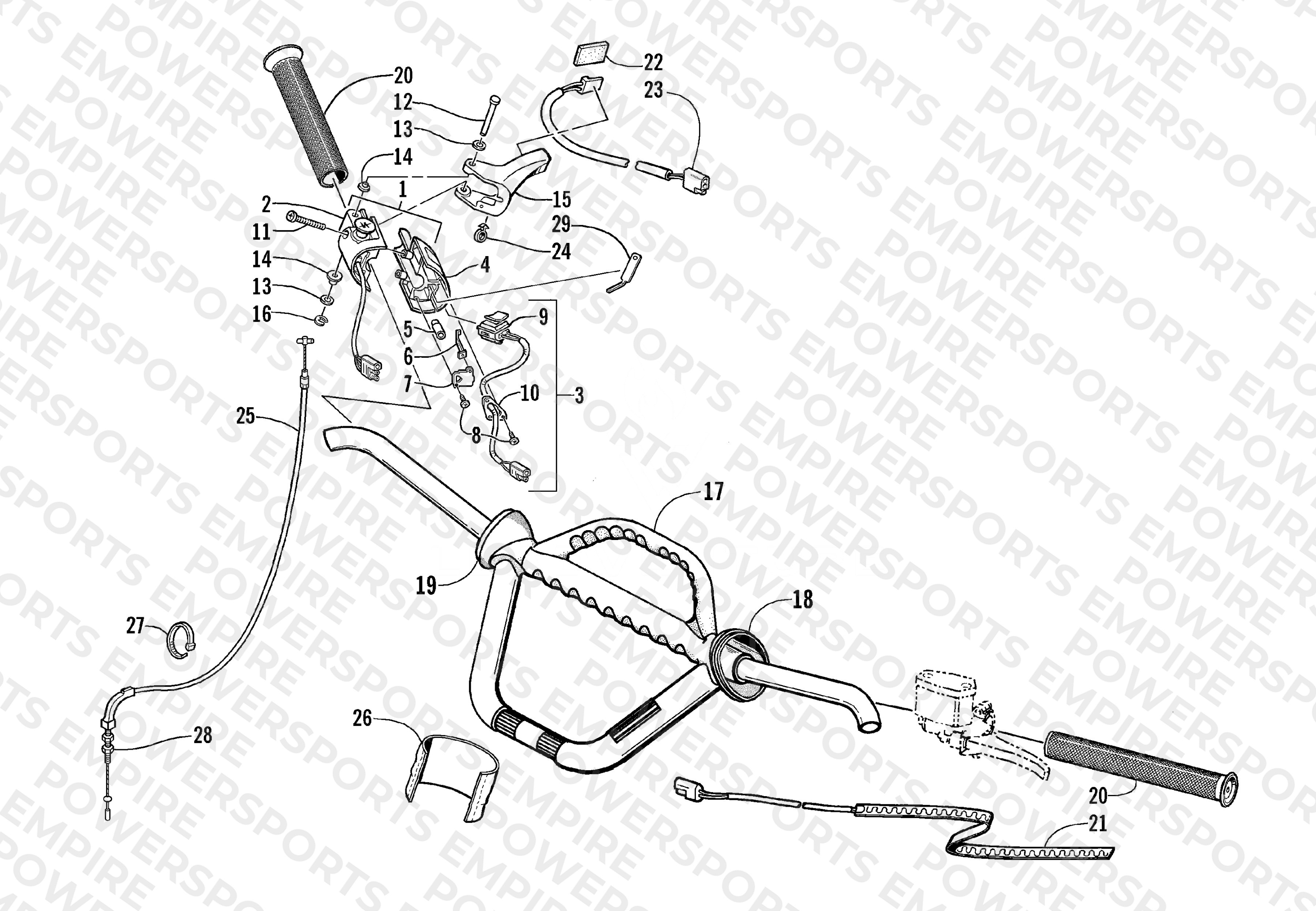 HANDLEBAR AND CONTROLS