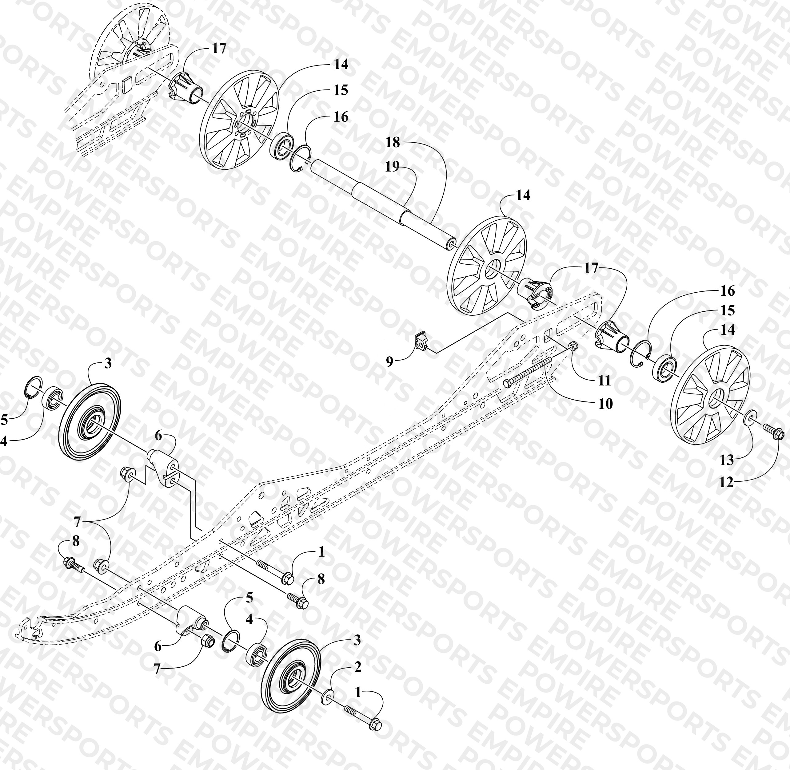 IDLER WHEEL ASSEMBLY