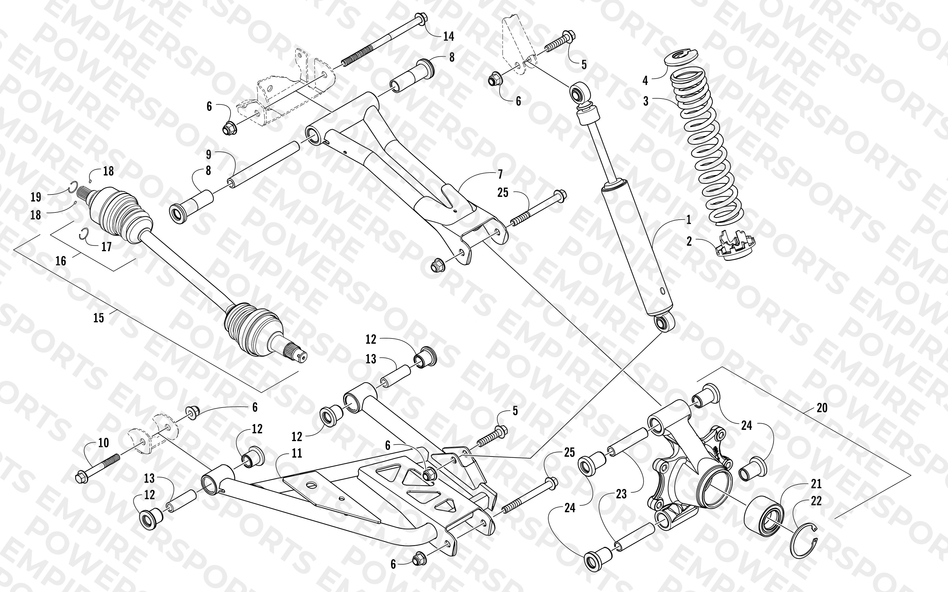 REAR SUSPENSION ASSEMBLY
