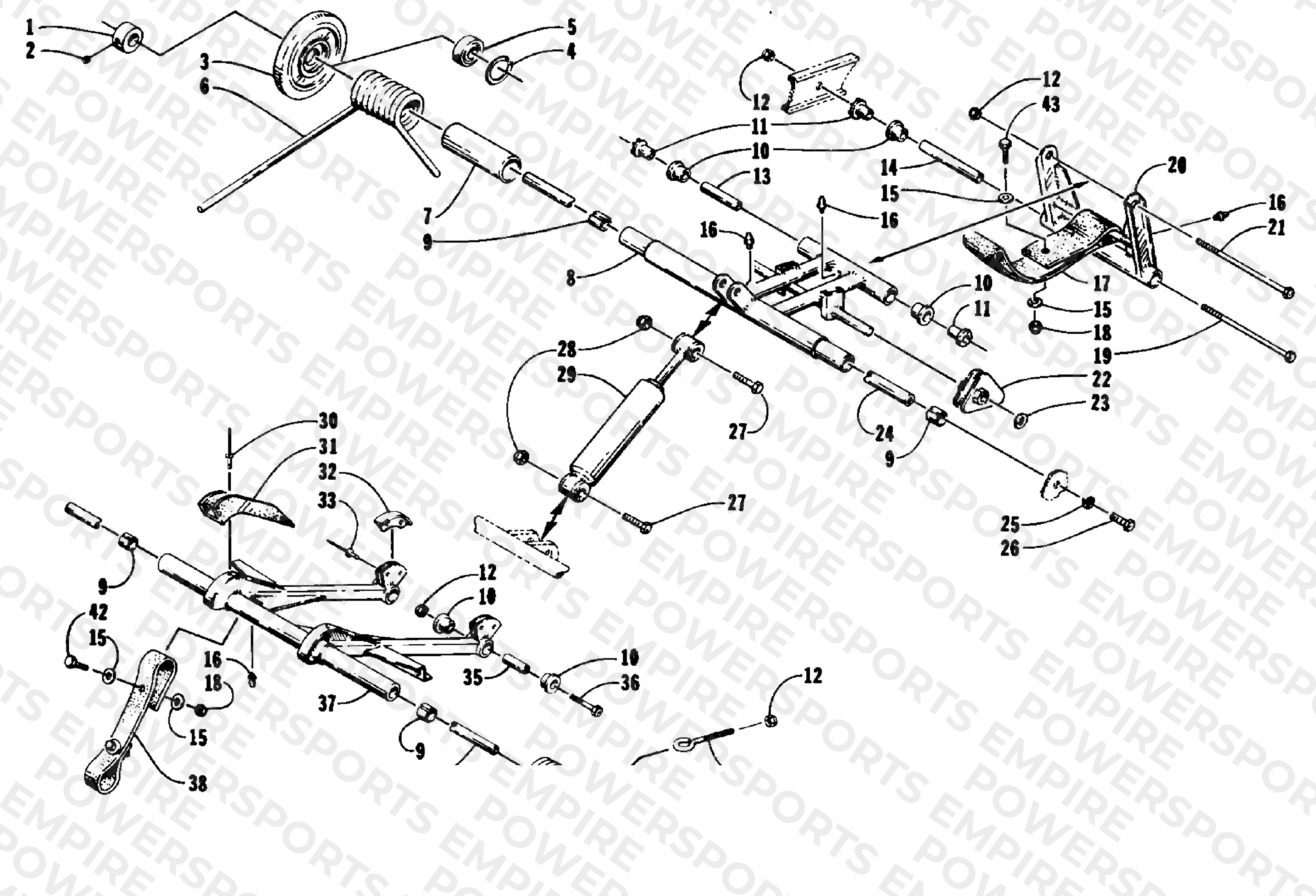 REAR SUSPENSION ARM ASSEMBLIES