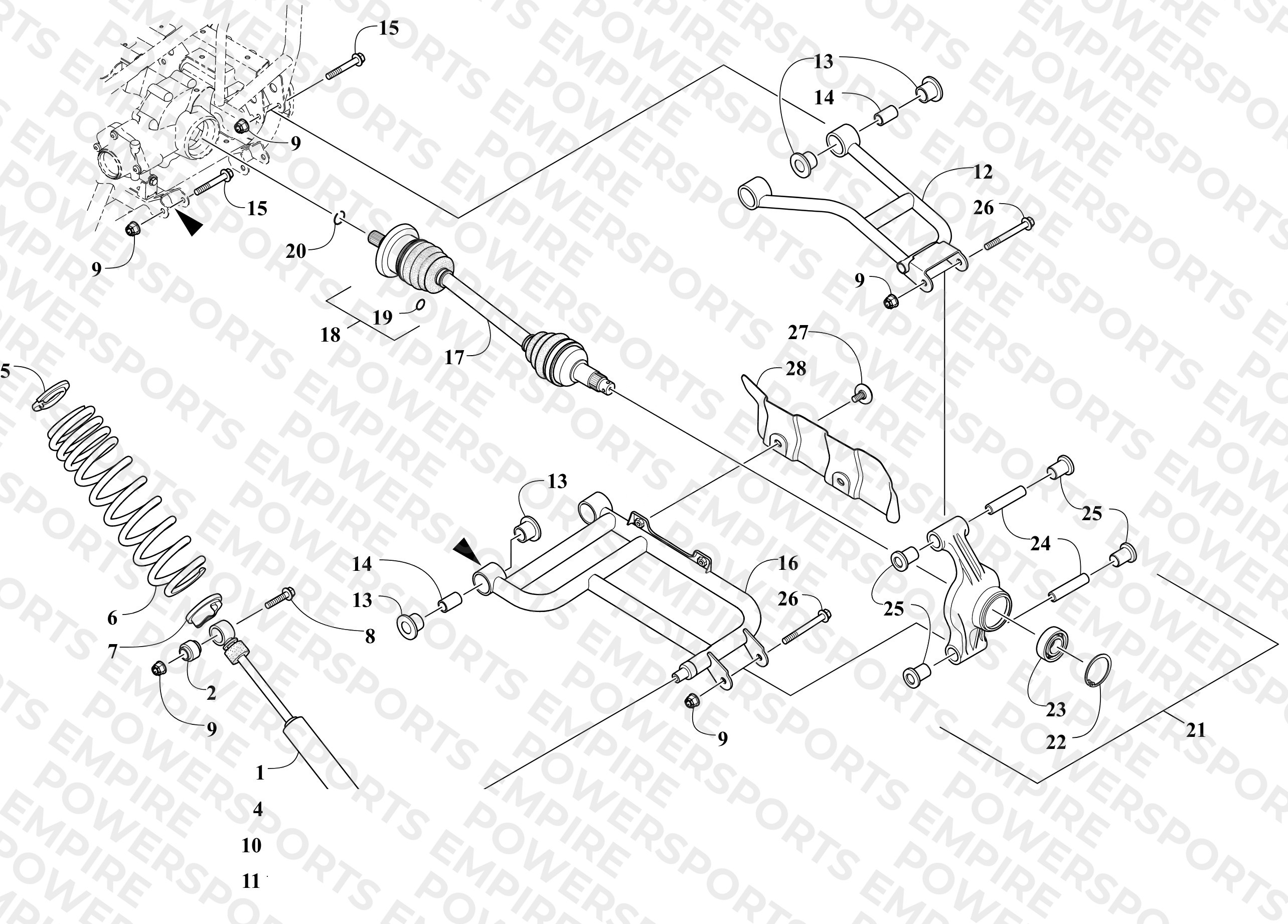 REAR SUSPENSION ASSEMBLY