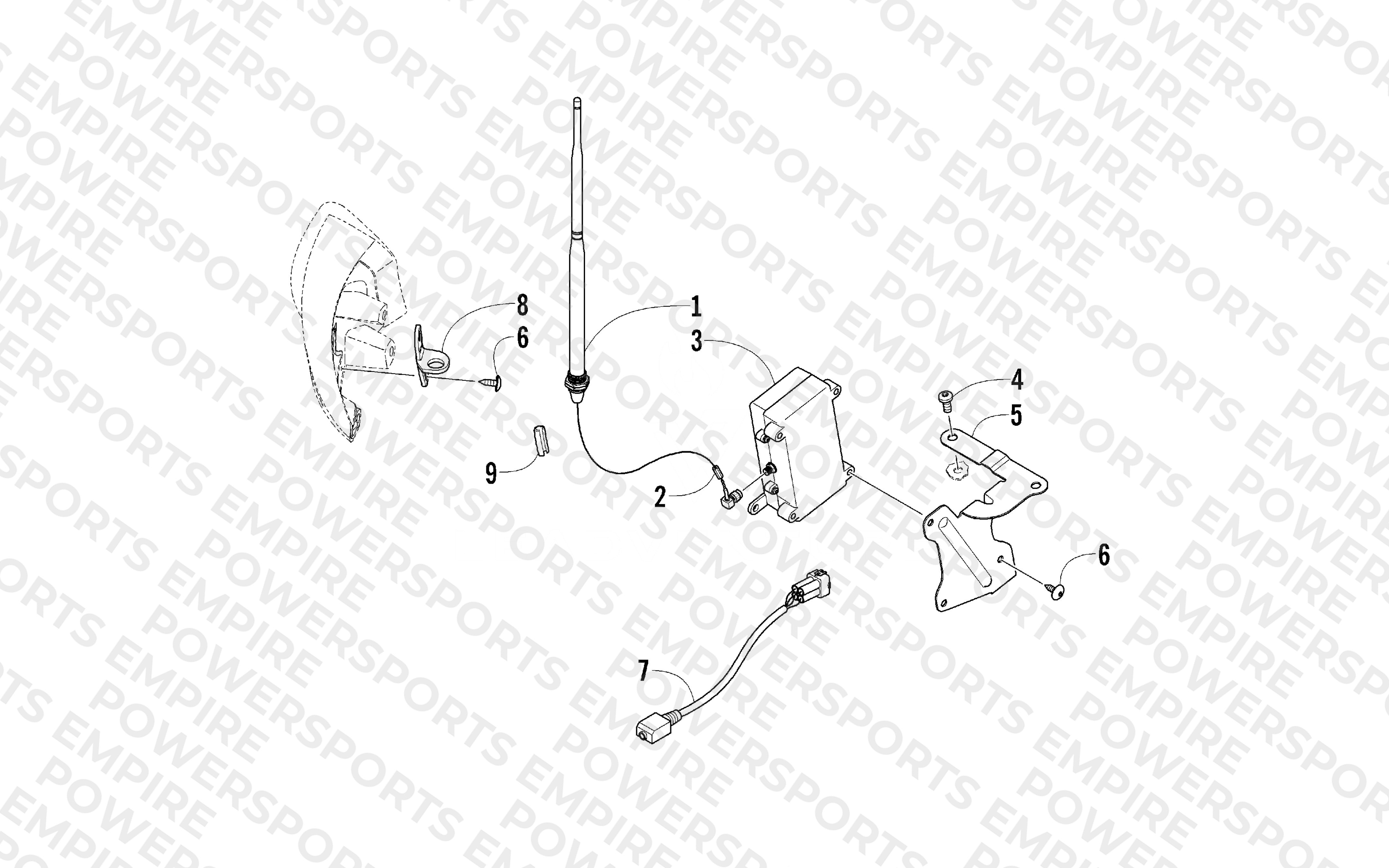 RADIO AND WIRING ASSEMBLIES