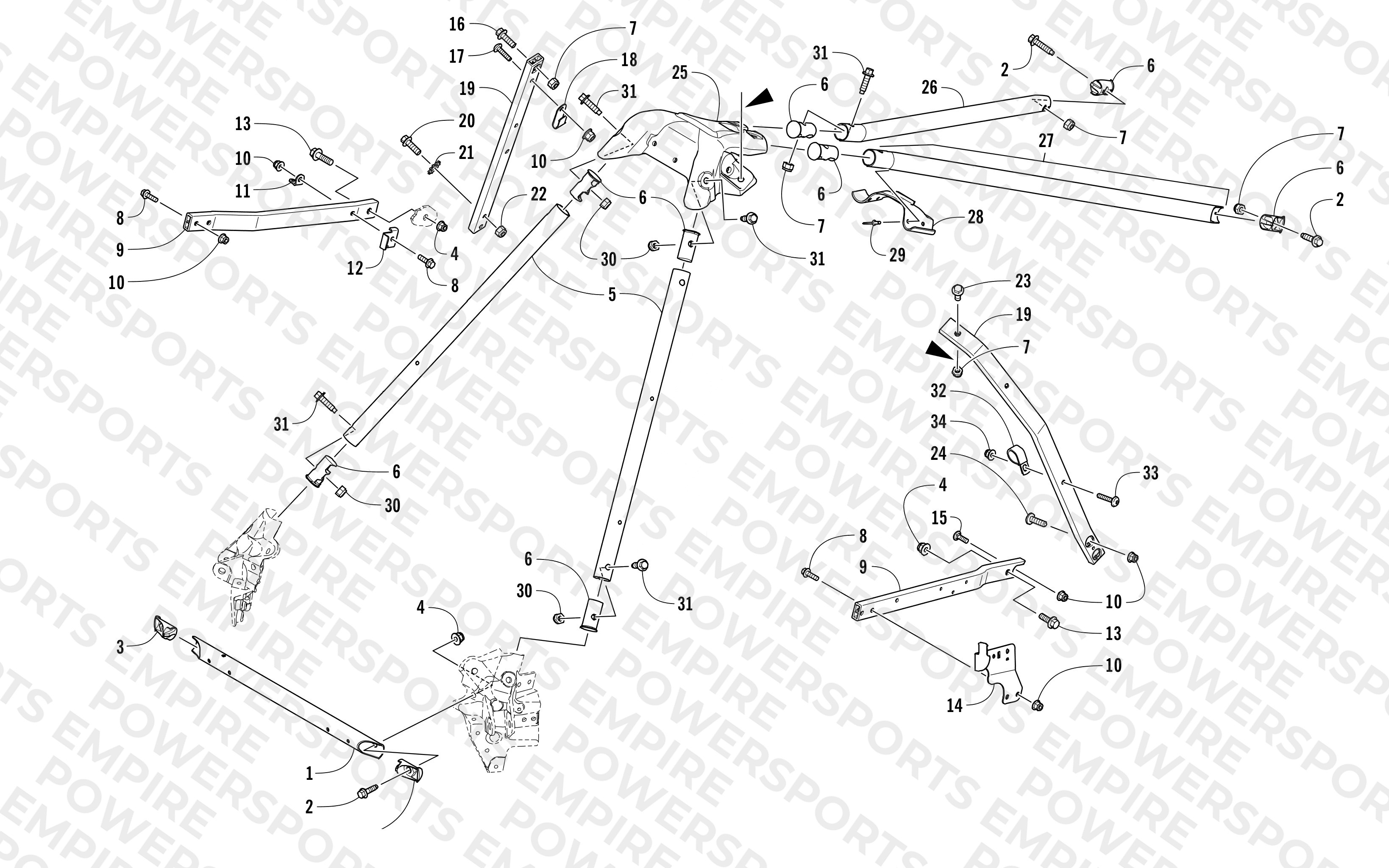 STEERING SUPPORT ASSEMBLY
