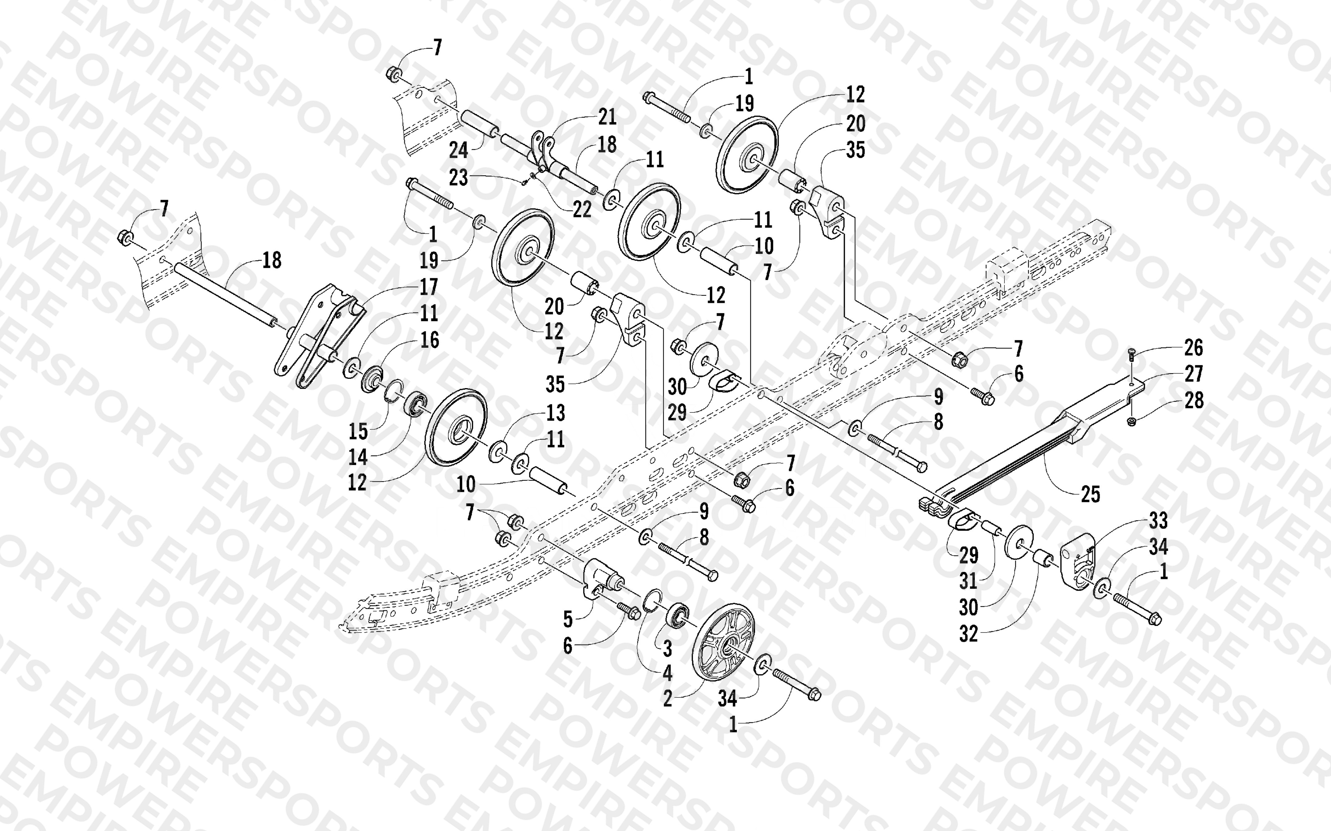 IDLER WHEEL ASSEMBLY