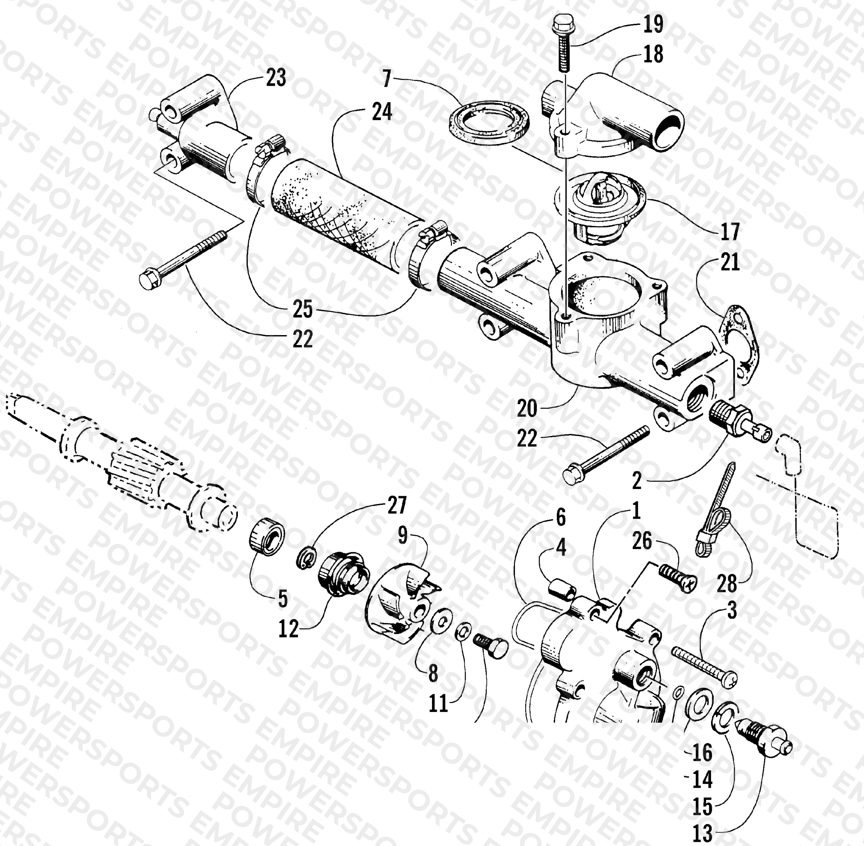 WATER PUMP/MANIFOLD
