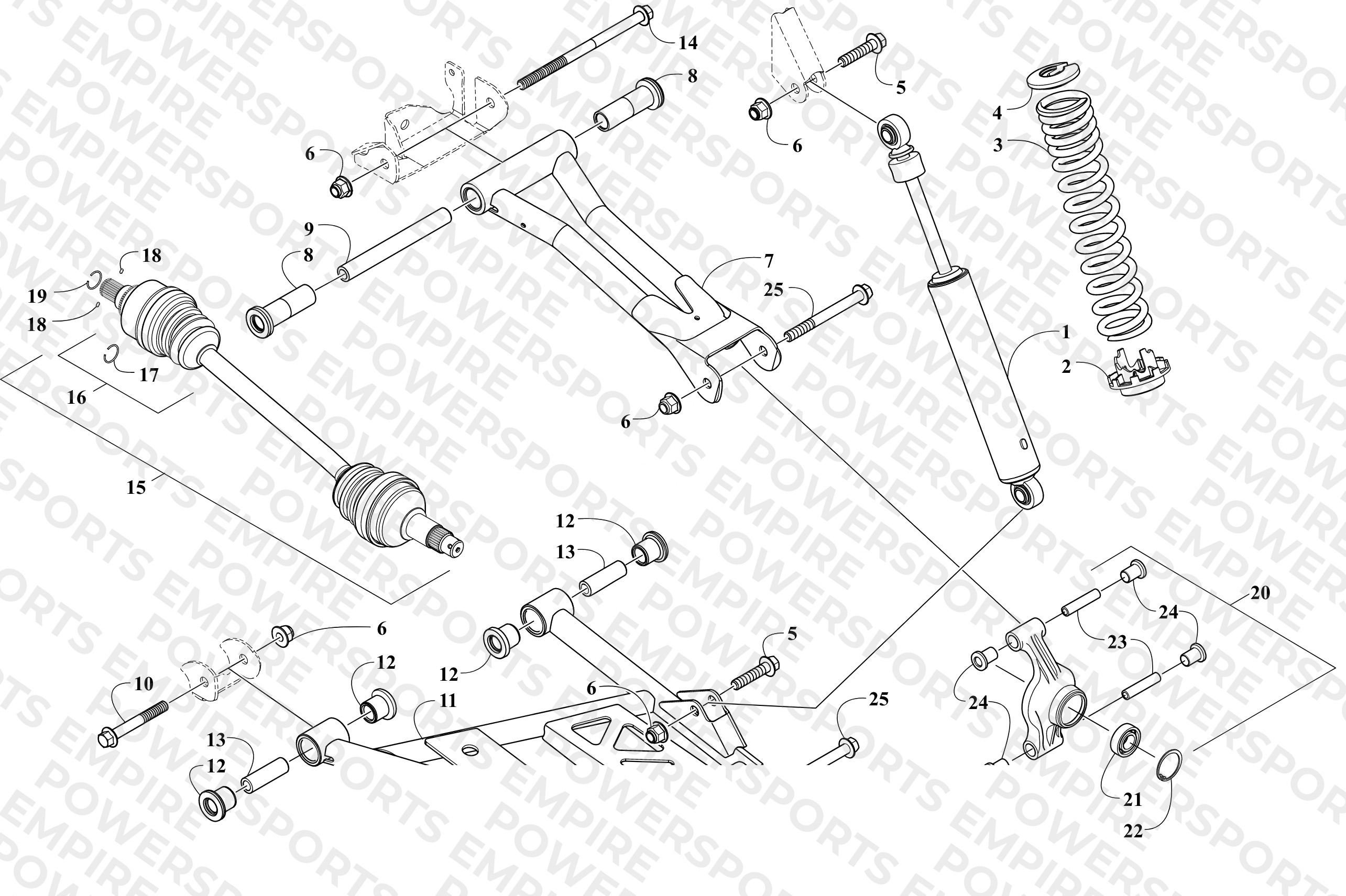 REAR SUSPENSION ASSEMBLY