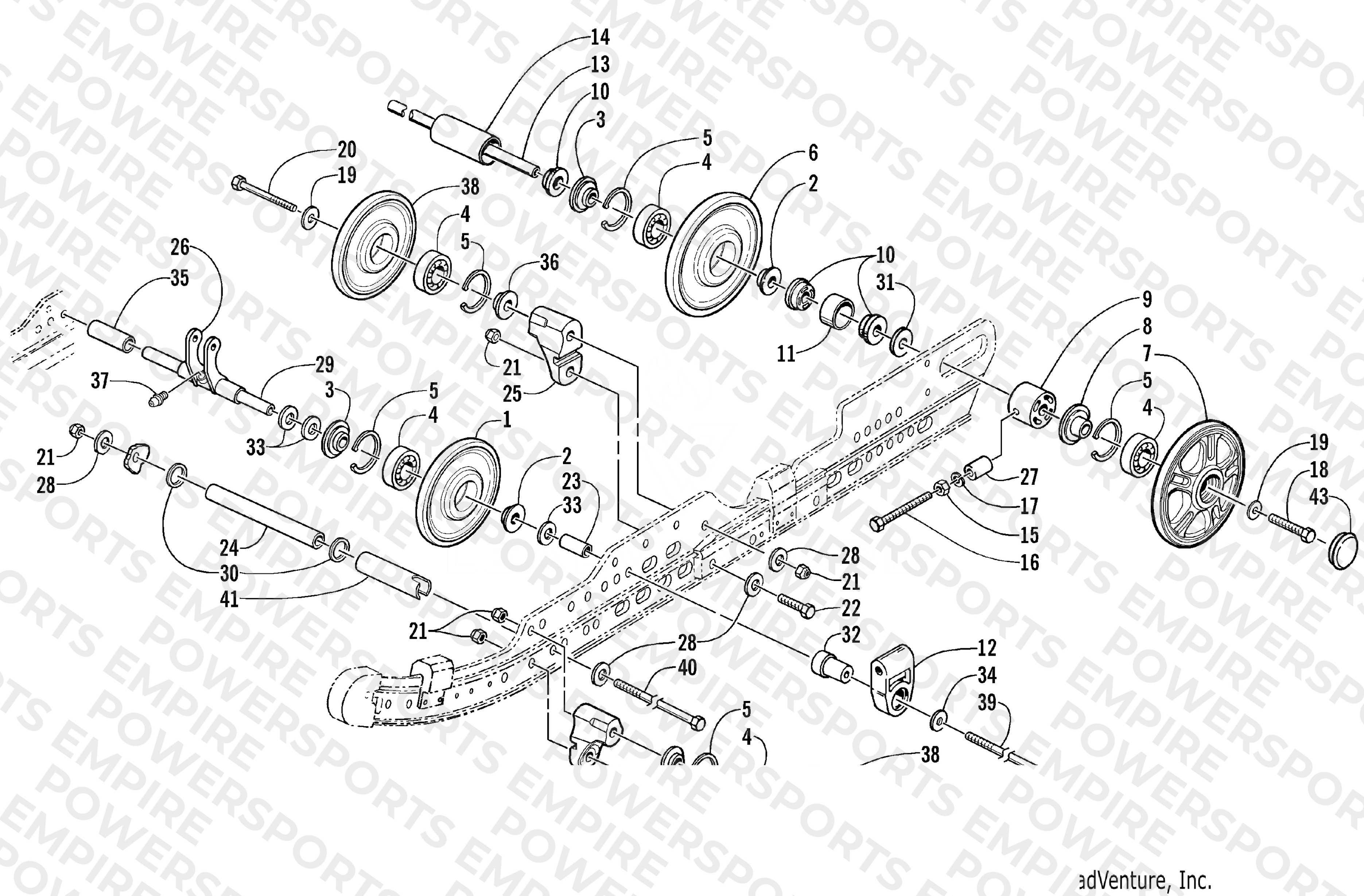 IDLER WHEEL ASSEMBLY