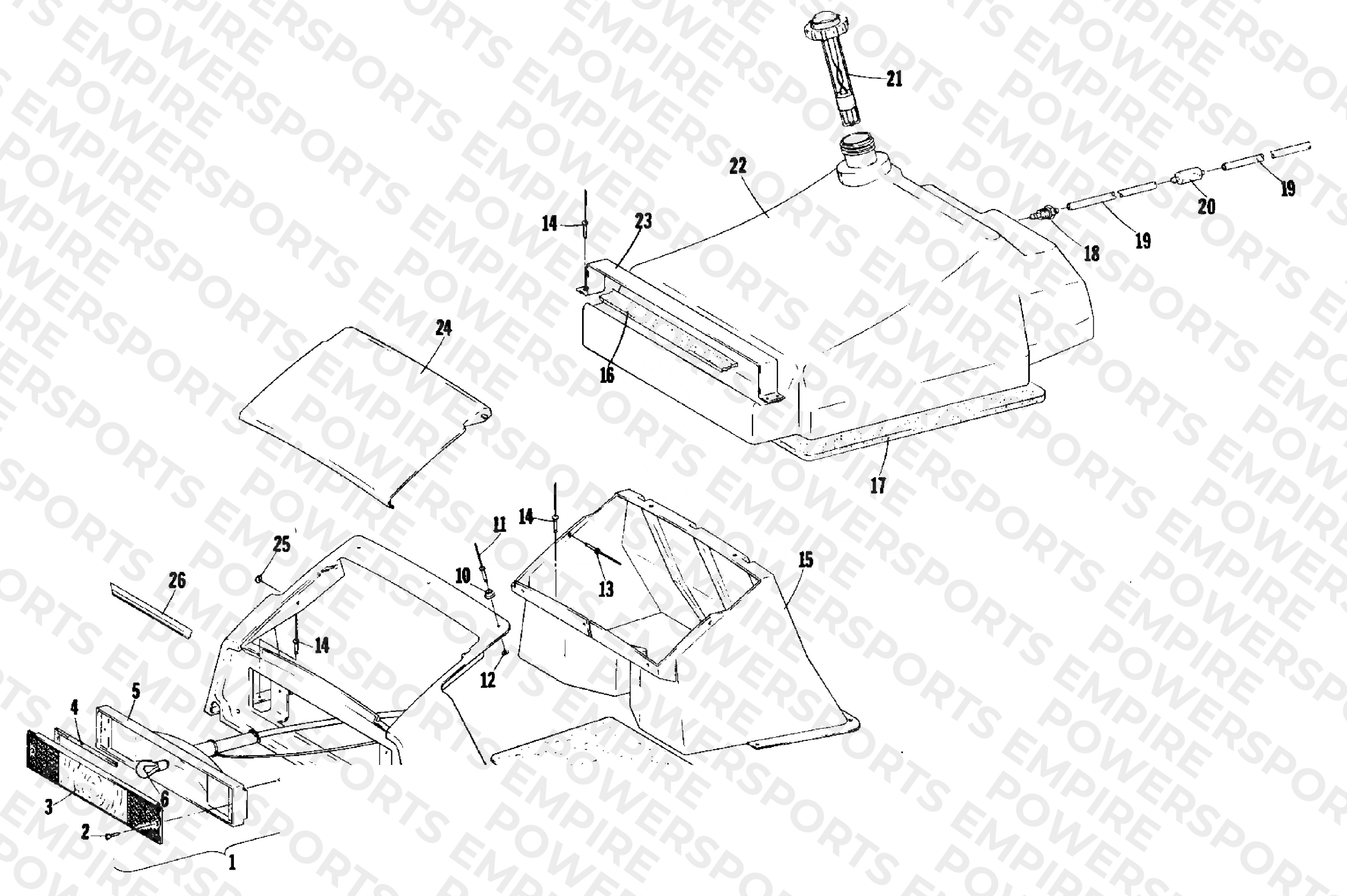 TOOLBOX AND FUEL SYSTEM