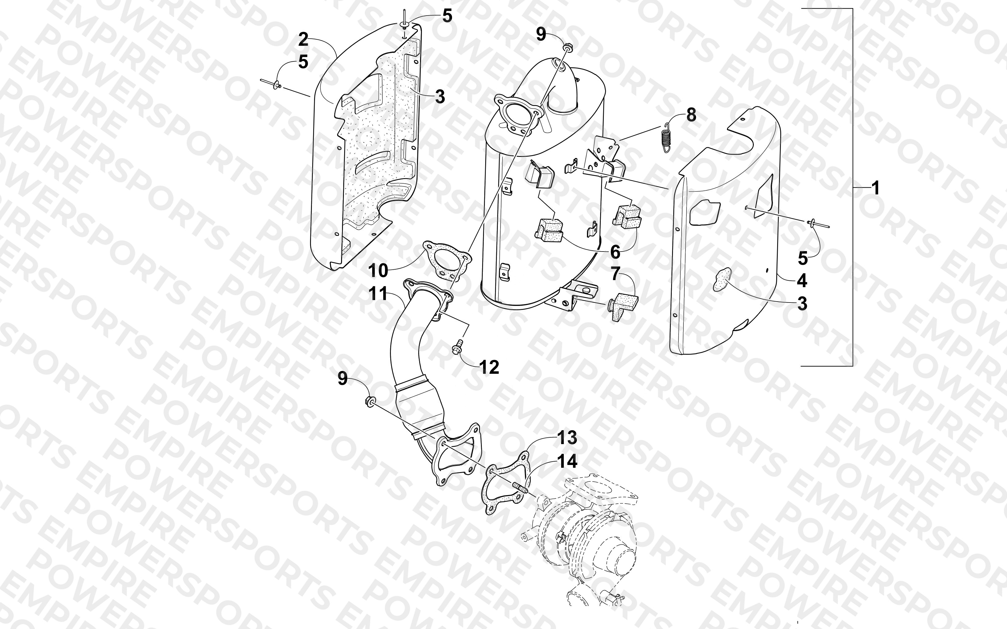 EXHAUST ASSEMBLY