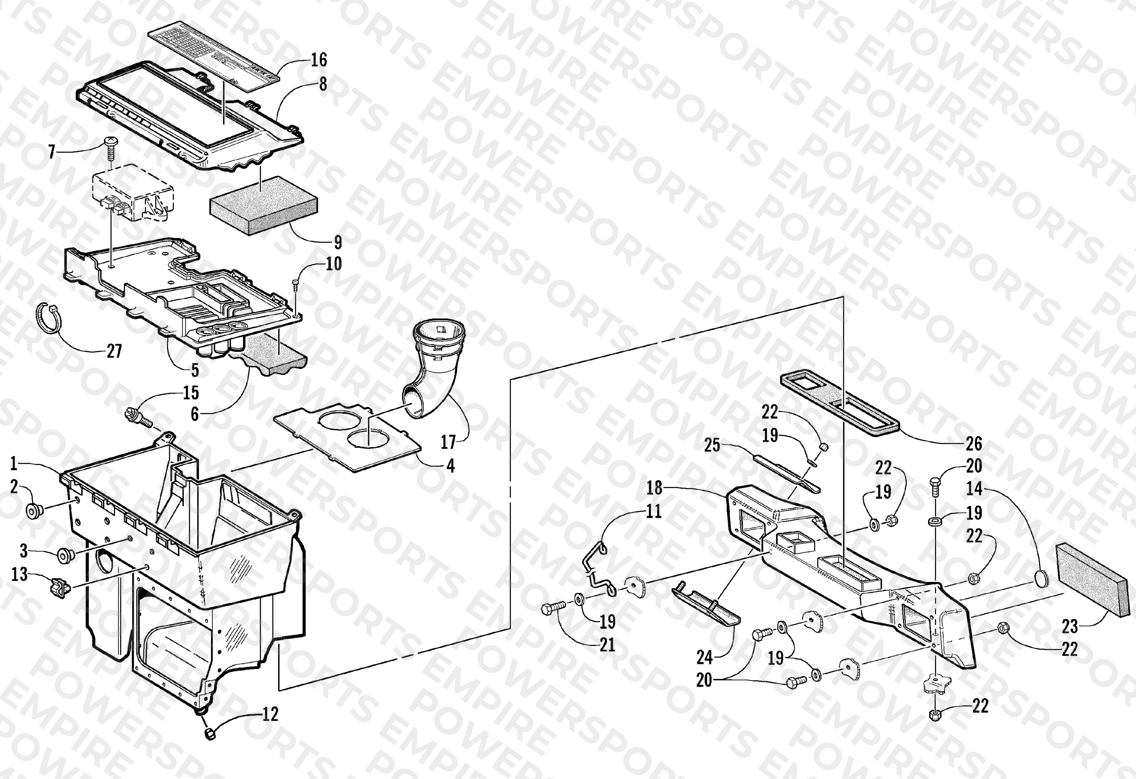 AIR SILENCER ASSEMBLY