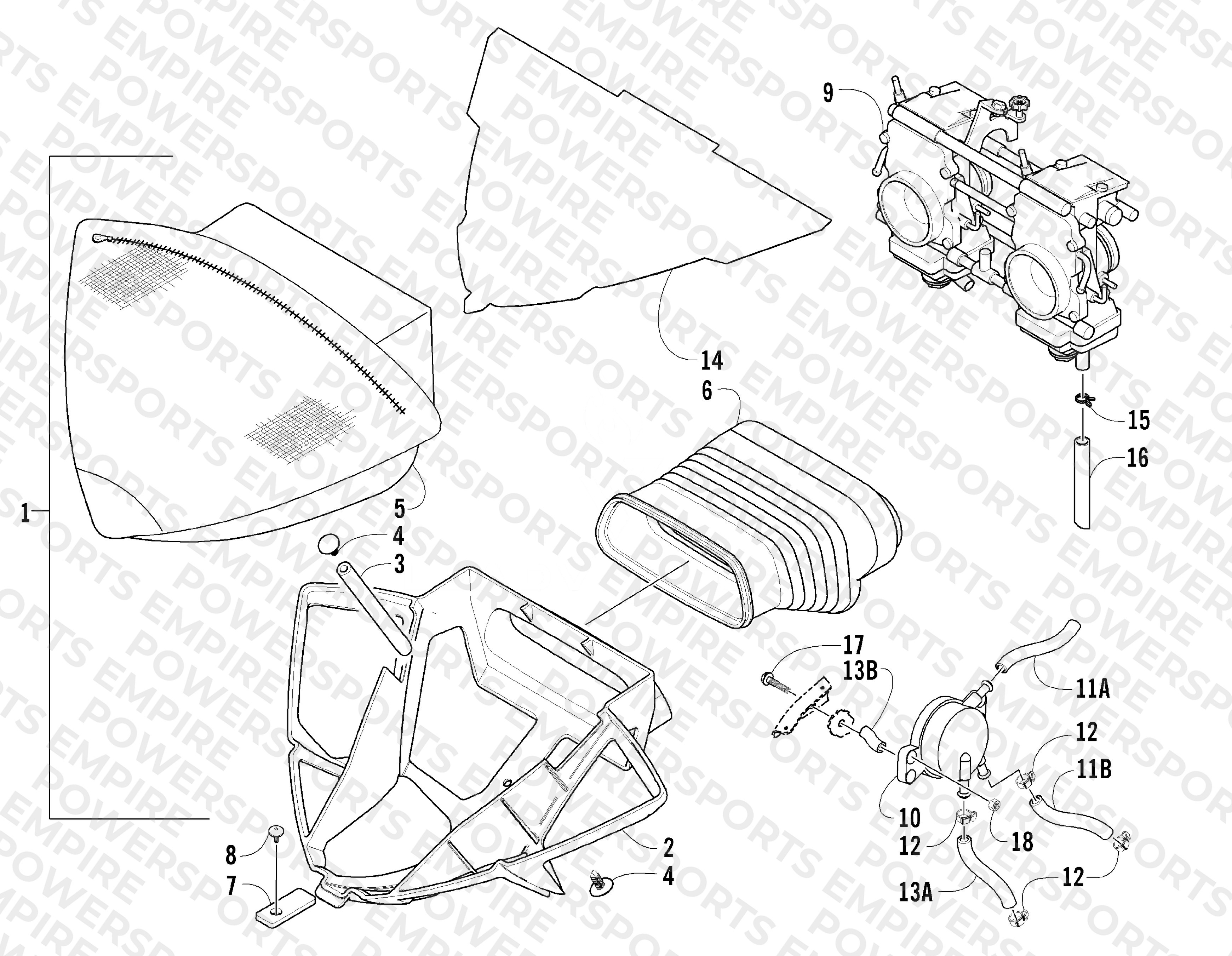 AIR SILENCER ASSEMBLY