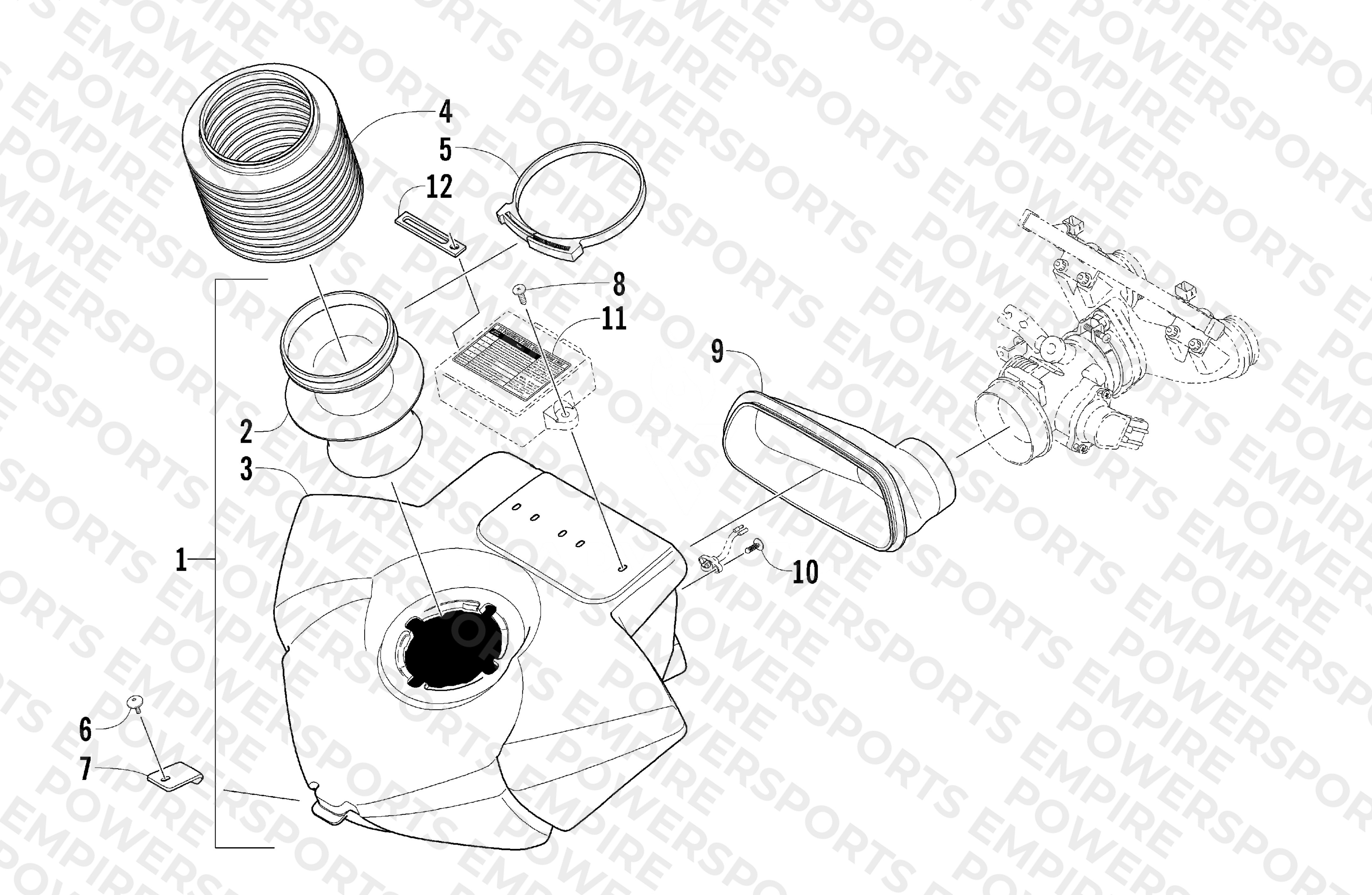 AIR SILENCER ASSEMBLY