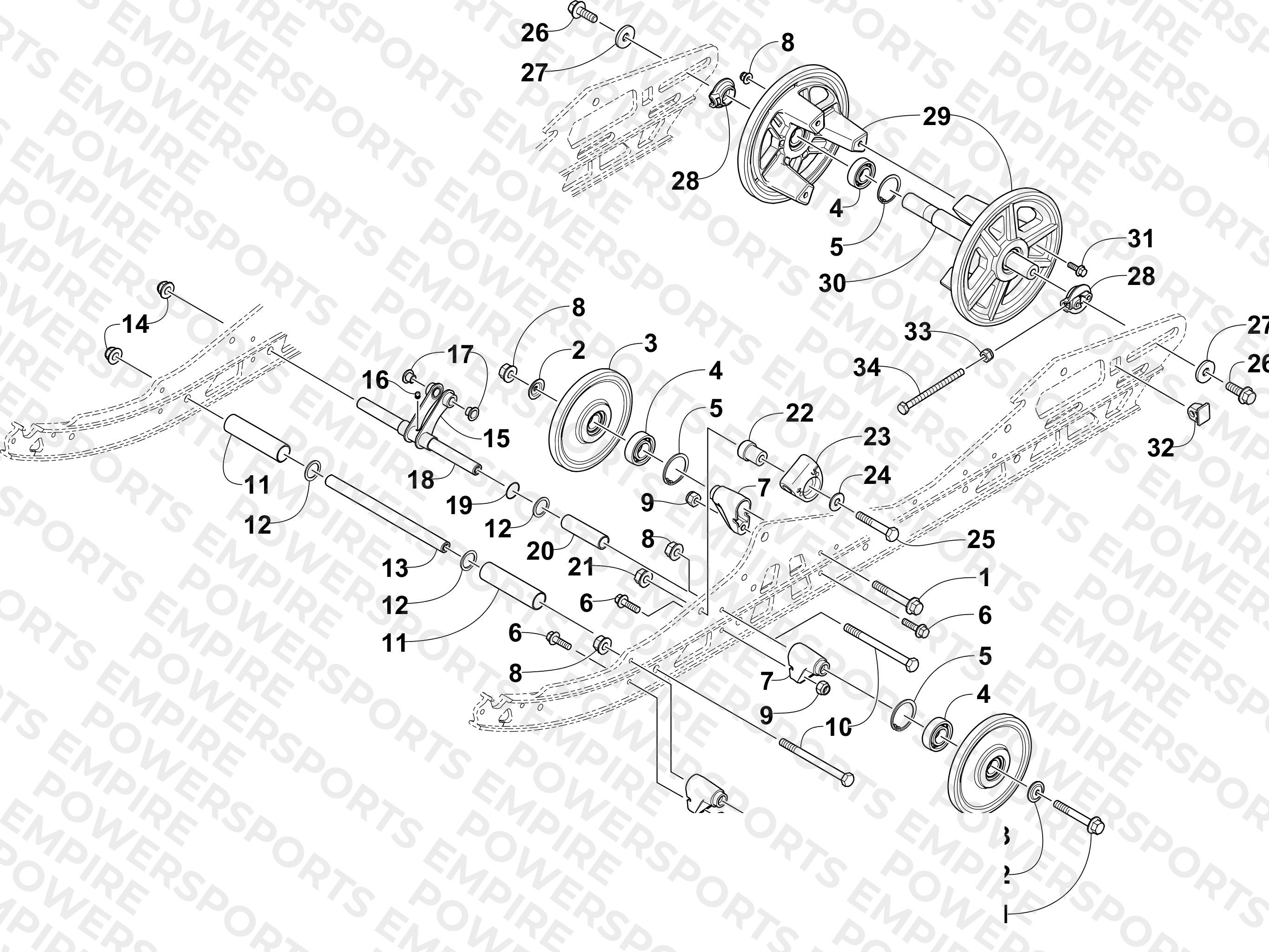 IDLER WHEEL ASSEMBLY