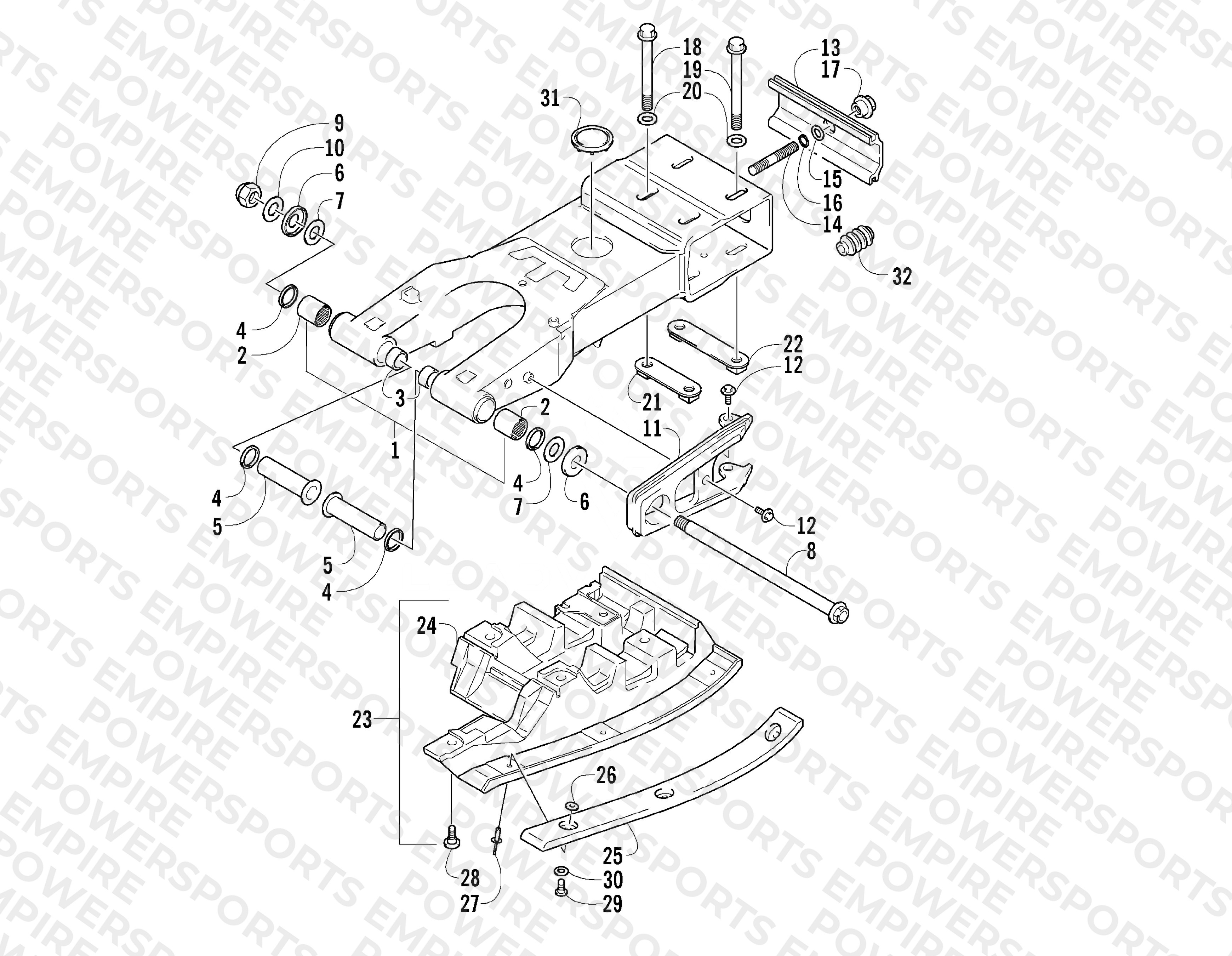 SWING ARM ASSEMBLY
