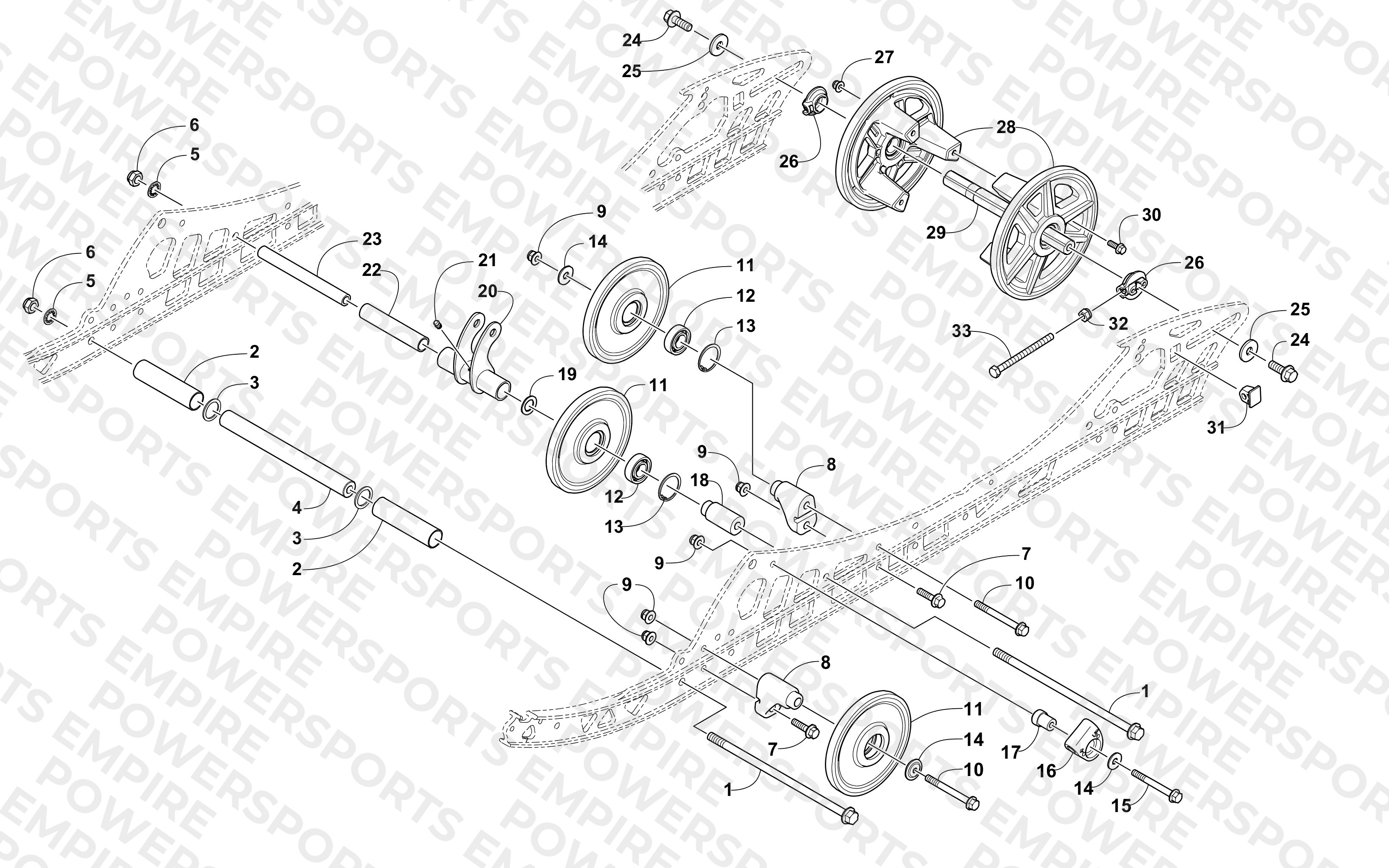 IDLER WHEEL ASSEMBLY