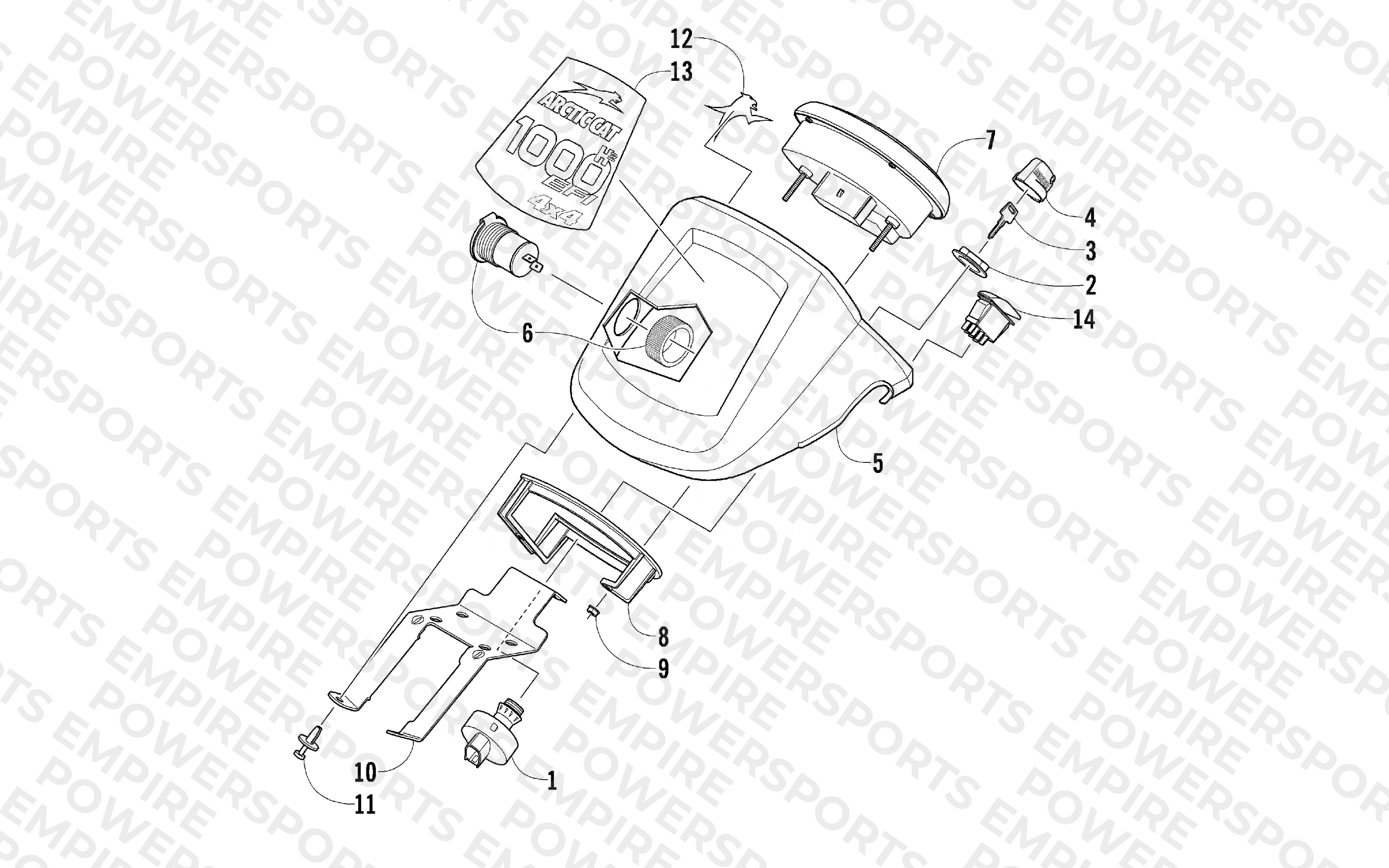 INSTRUMENT POD ASSEMBLY