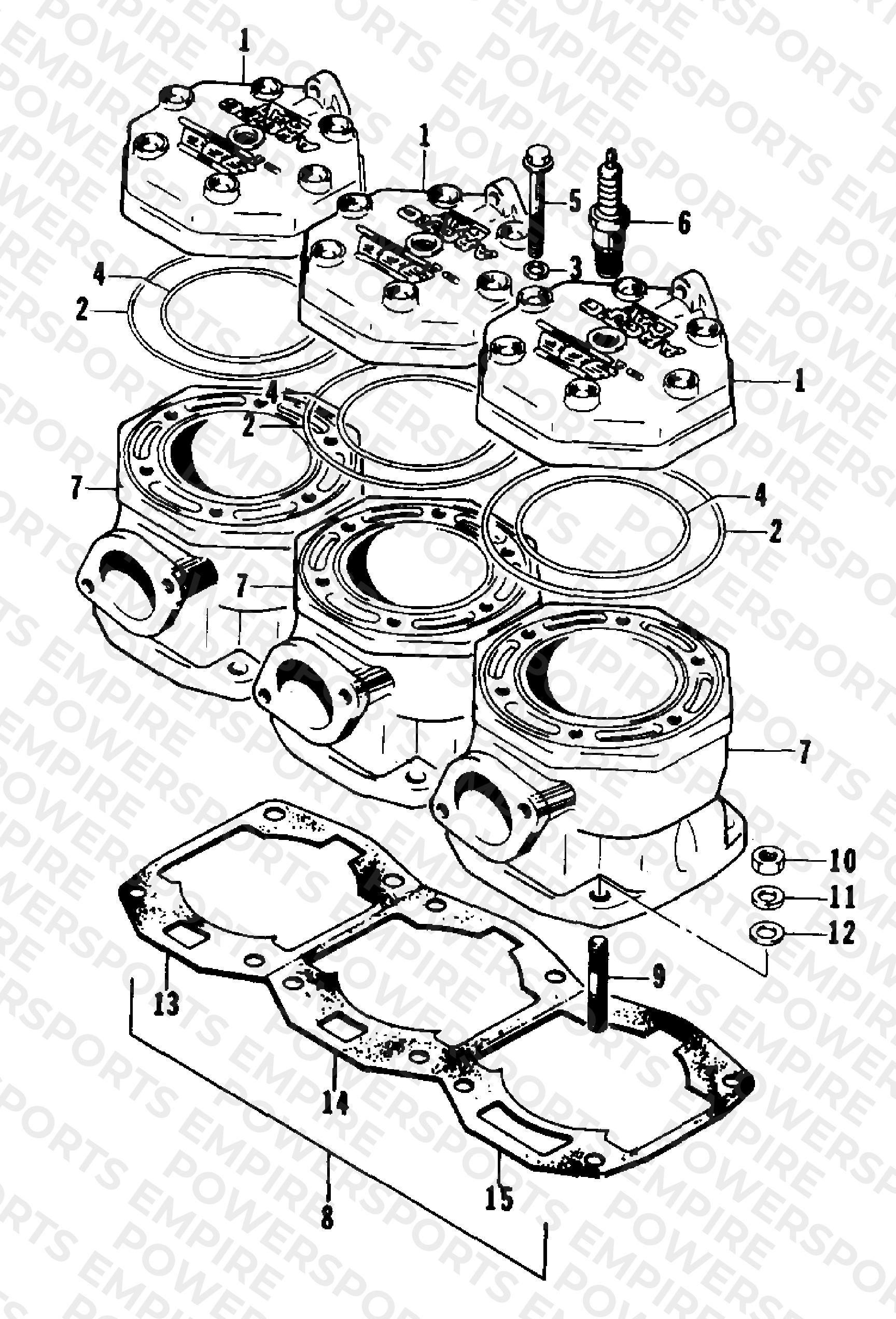 CYLINDER AND HEAD ASSEMBLY
