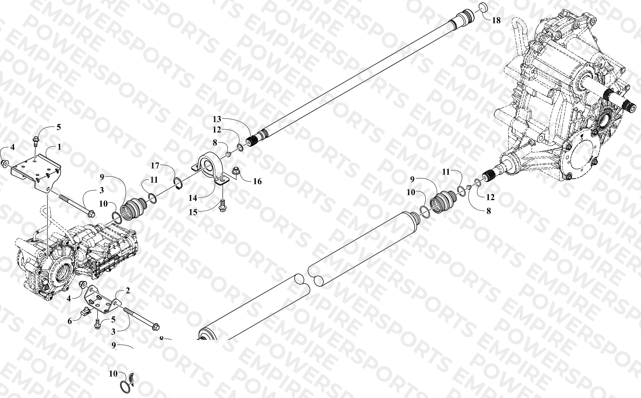 DRIVE TRAIN ASSEMBLY