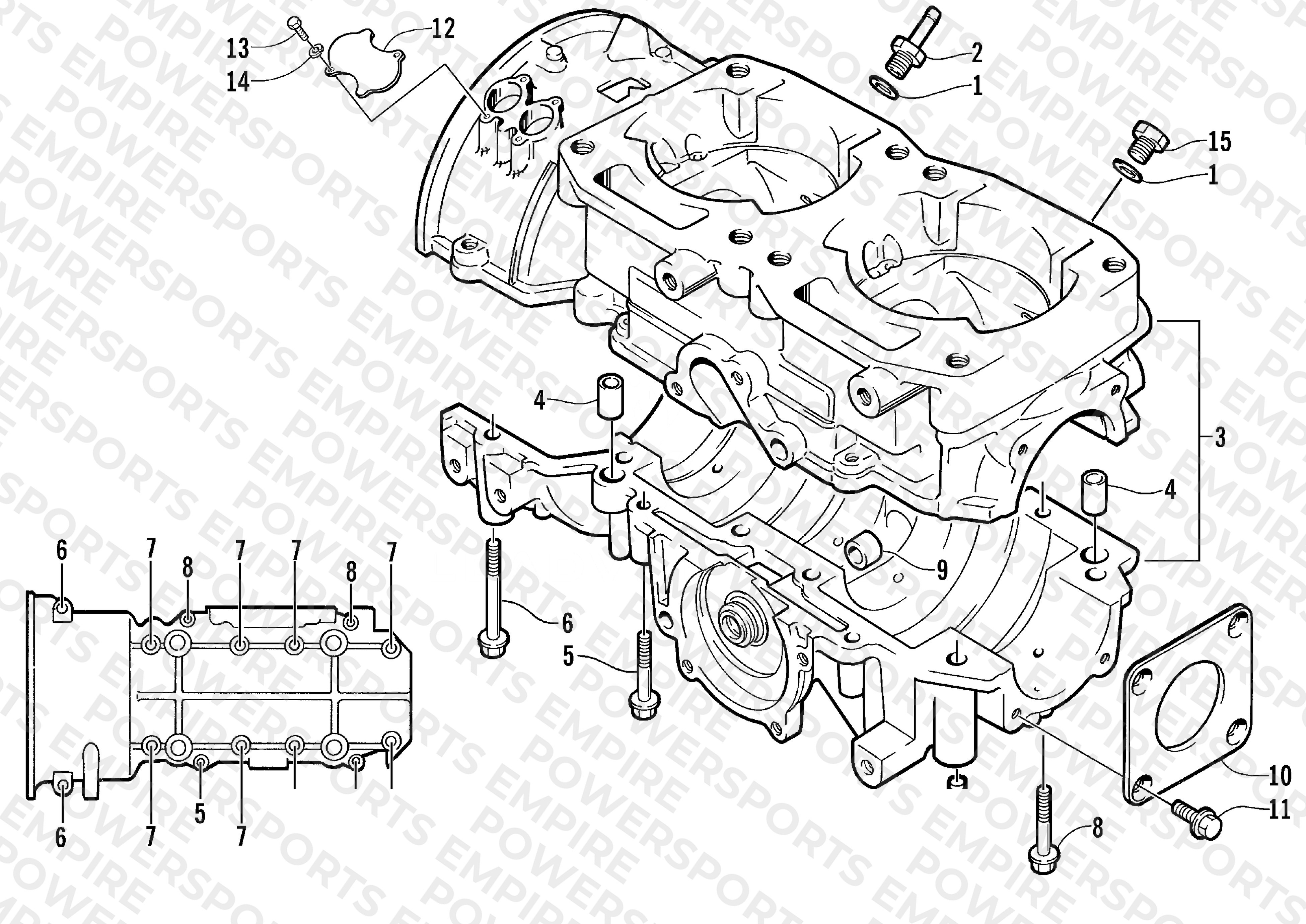 CRANKCASE ASSEMBLY