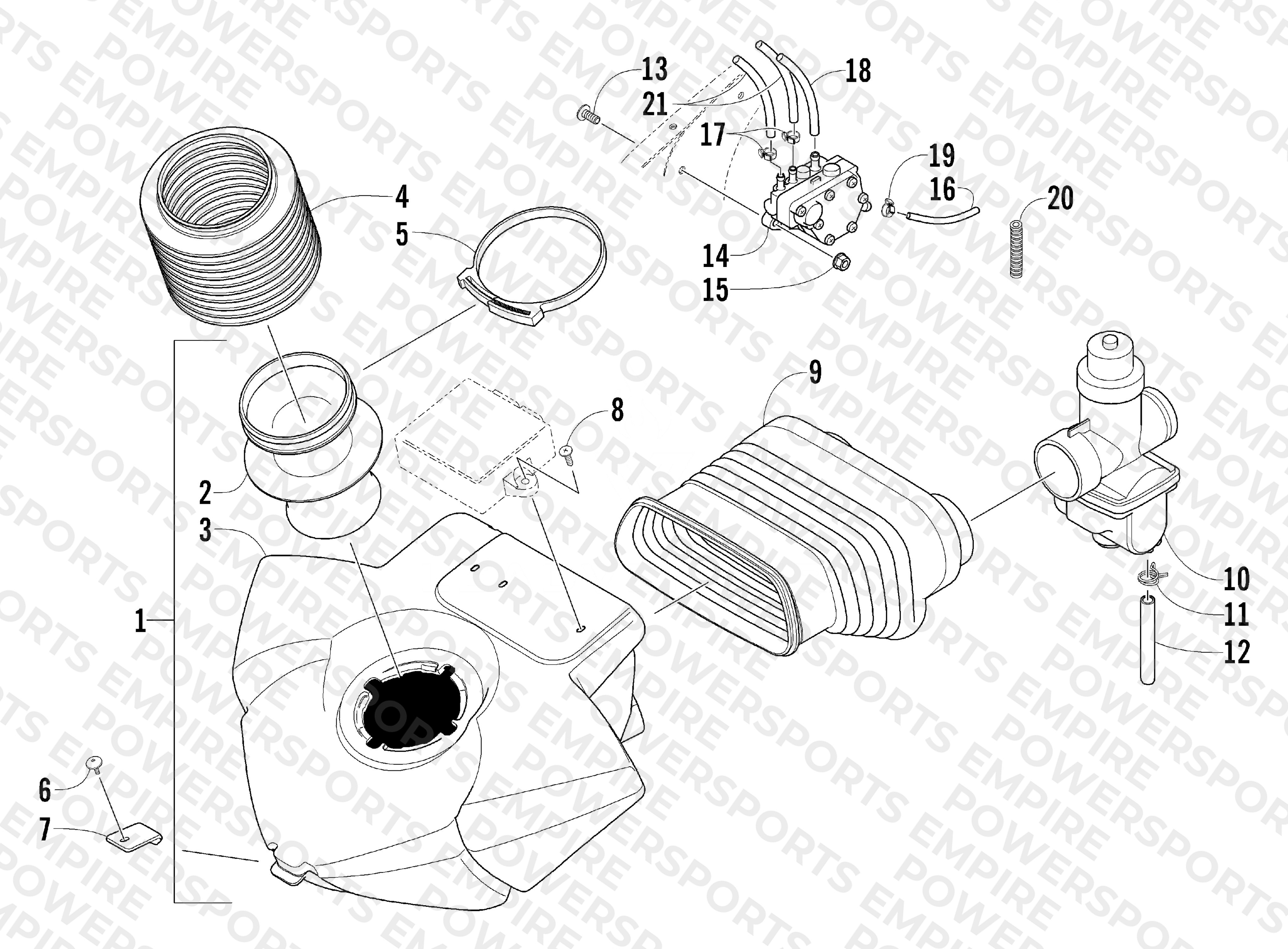 AIR SILENCER ASSEMBLY
