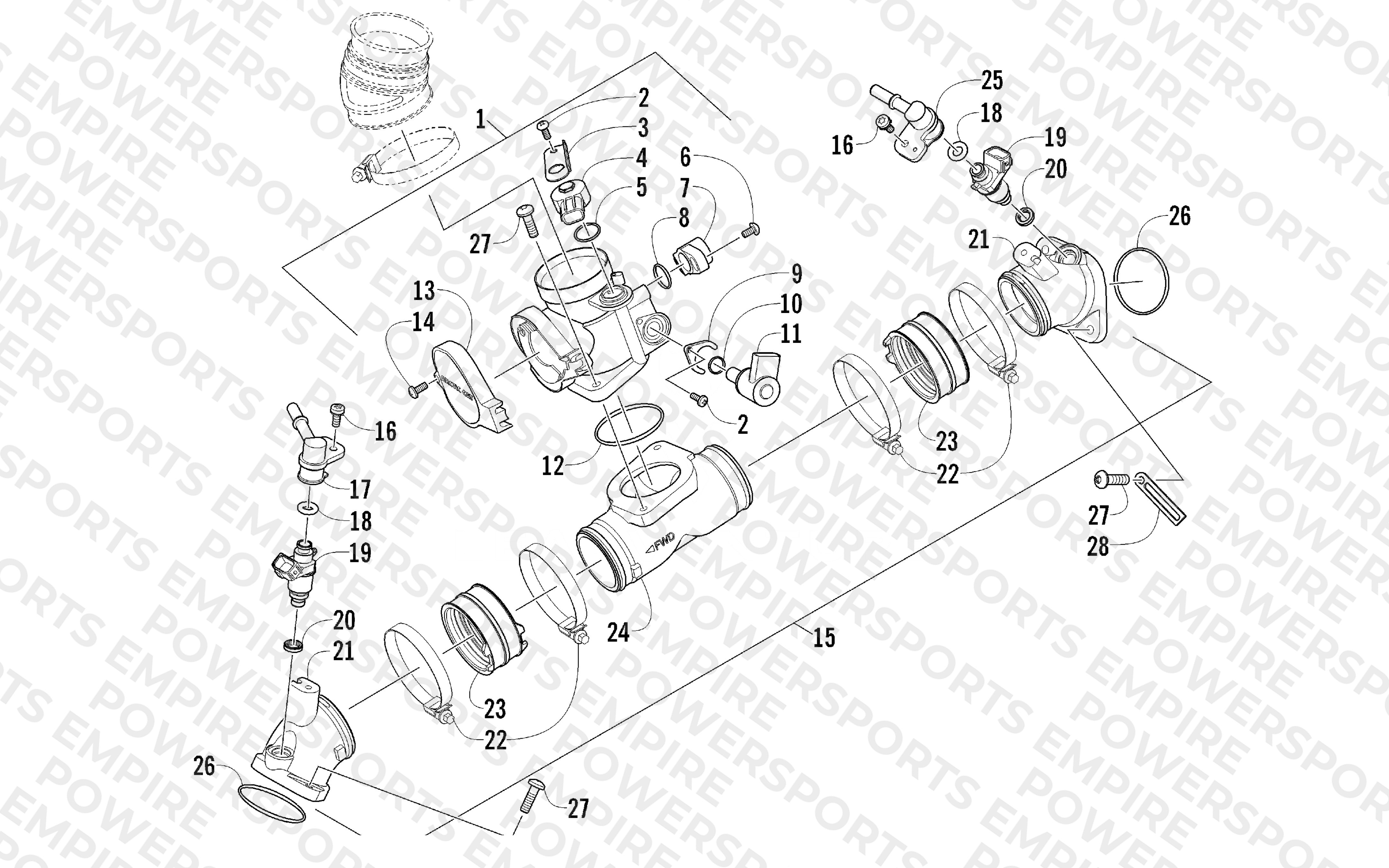 THROTTLE BODY ASSEMBLY