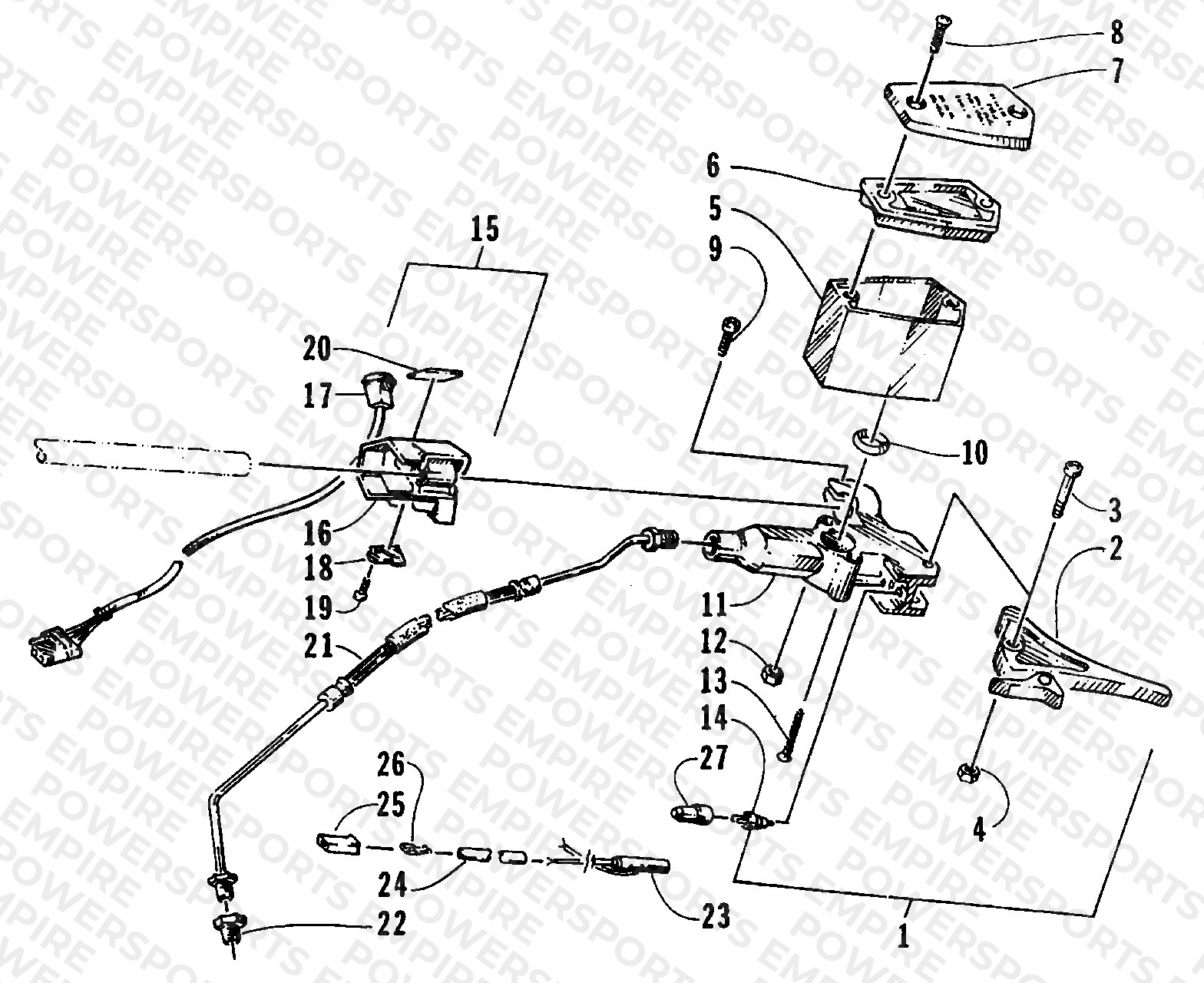 HYDRAULIC BRAKE CONTROL ASSEMBLY
