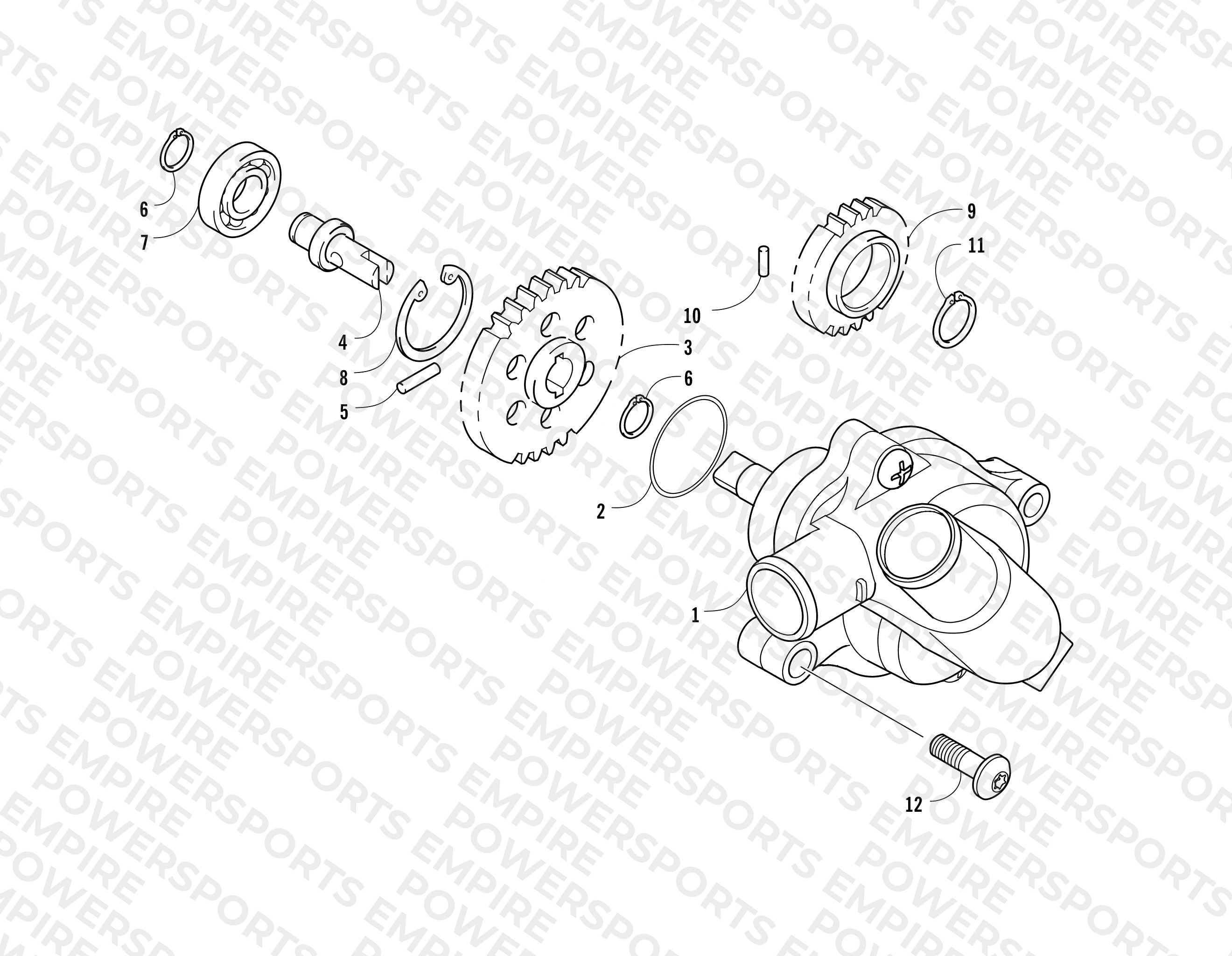 WATER PUMP ASSEMBLY