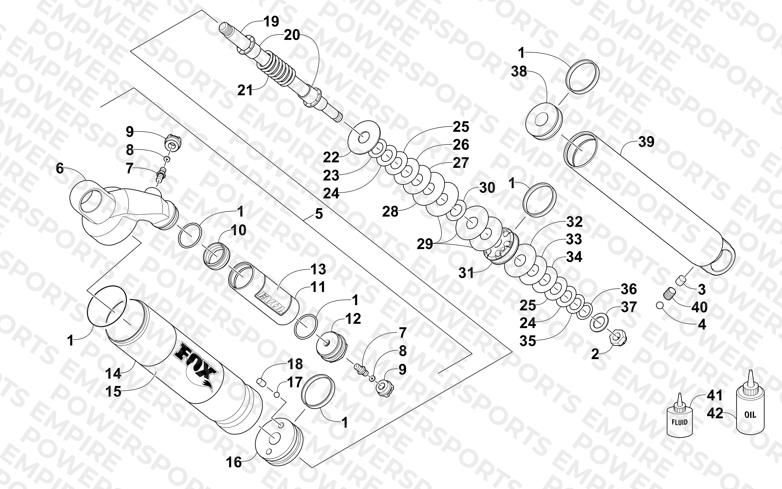FRONT SUSPENSION SHOCK ABSORBER