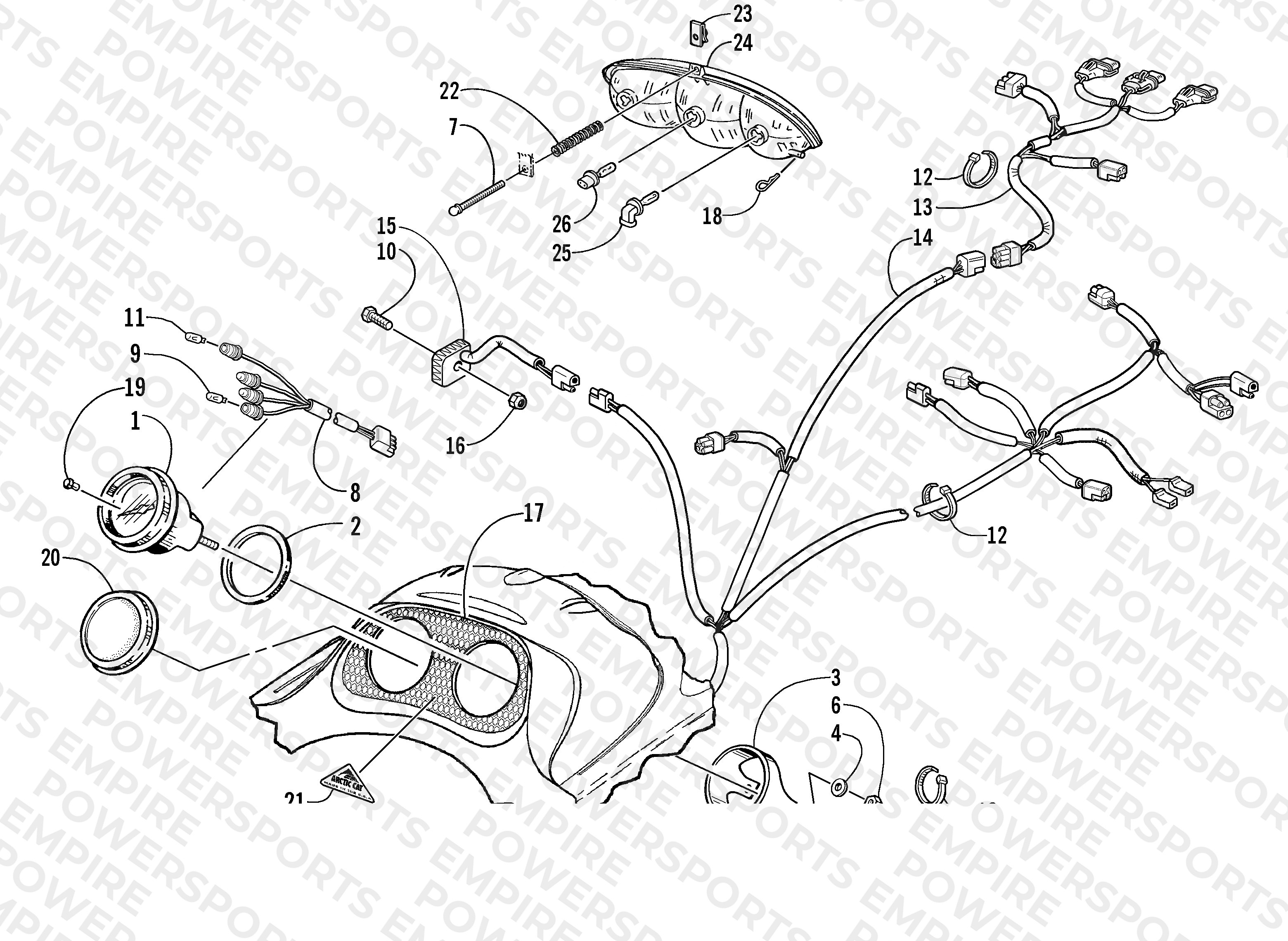 INSTRUMENTS AND WIRING ASSEMBLIES