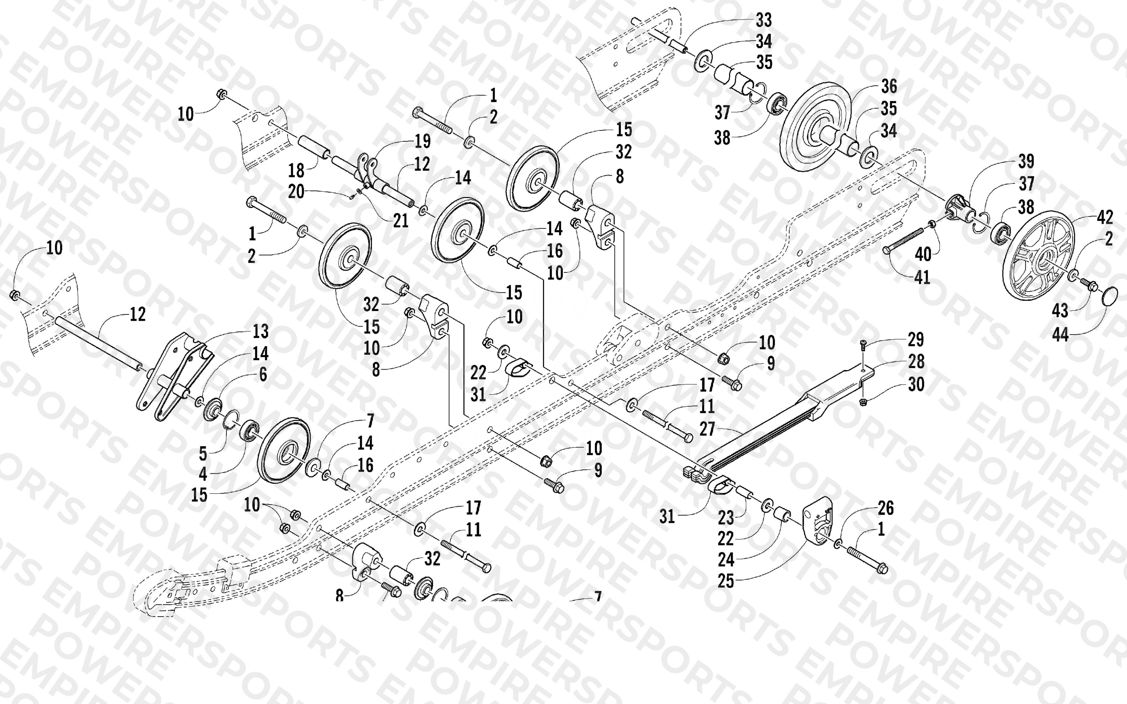 IDLER WHEEL ASSEMBLY