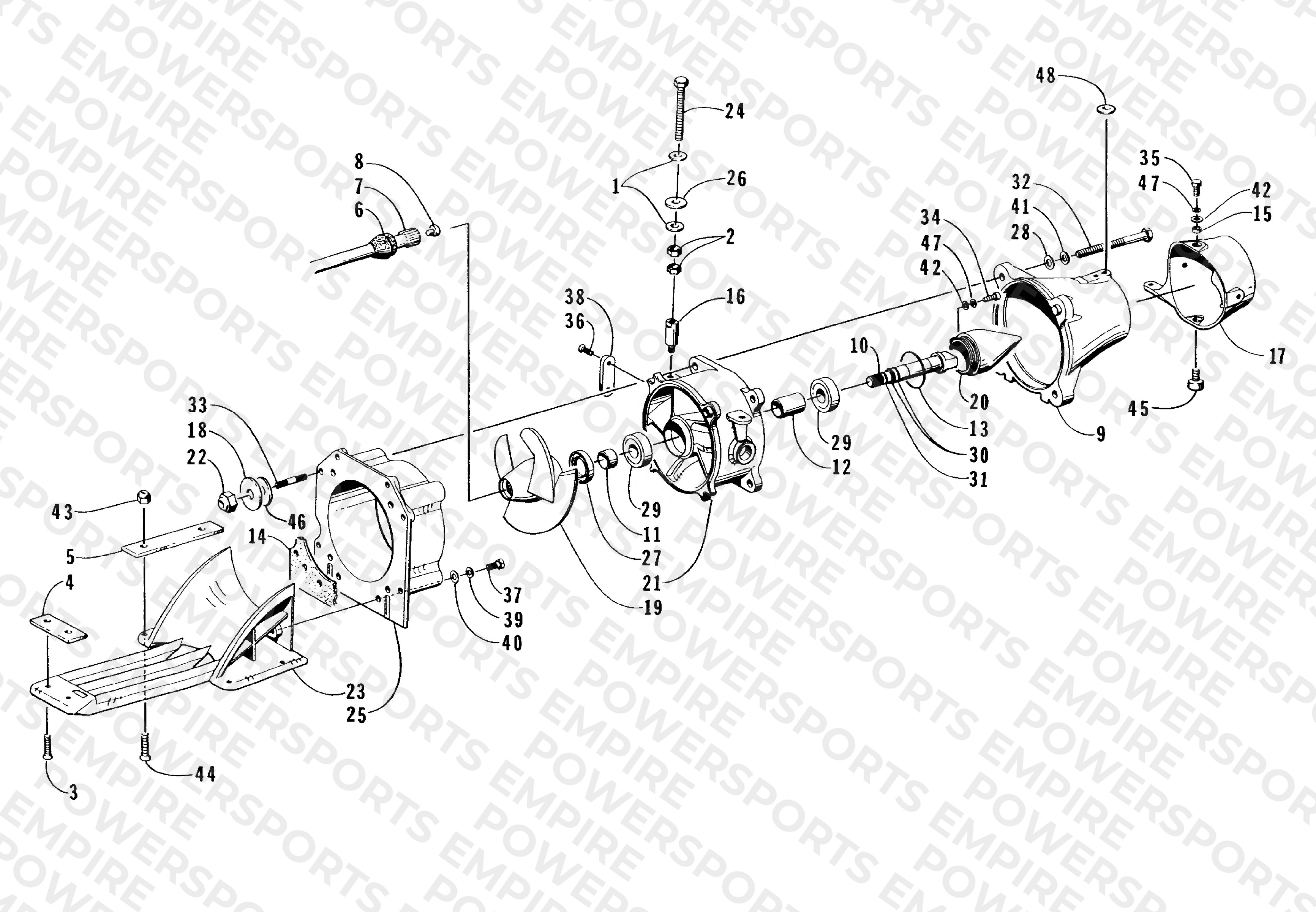 IMPELLER DRIVE ASSEMBLY
