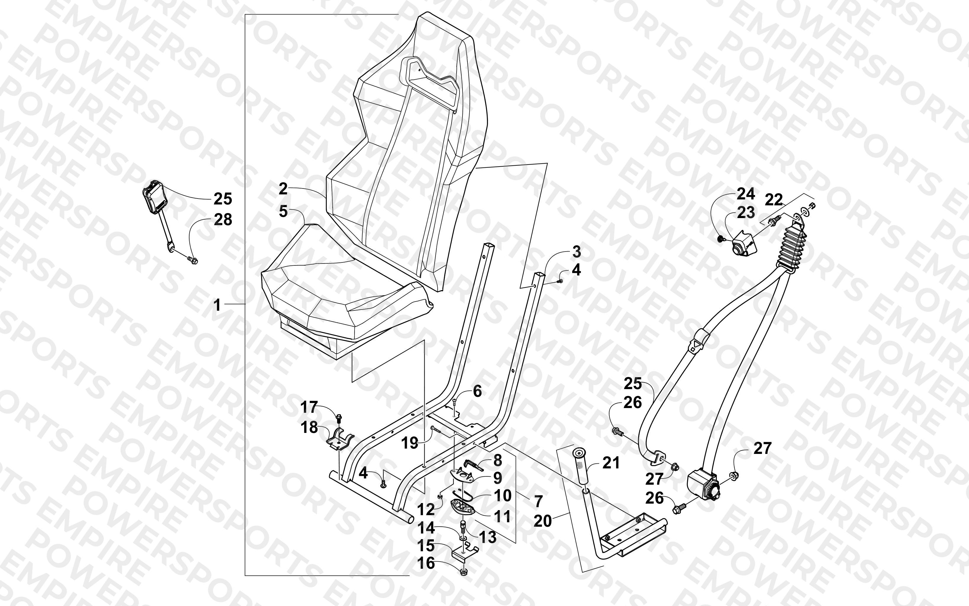 FRONT SEAT ASSEMBLY