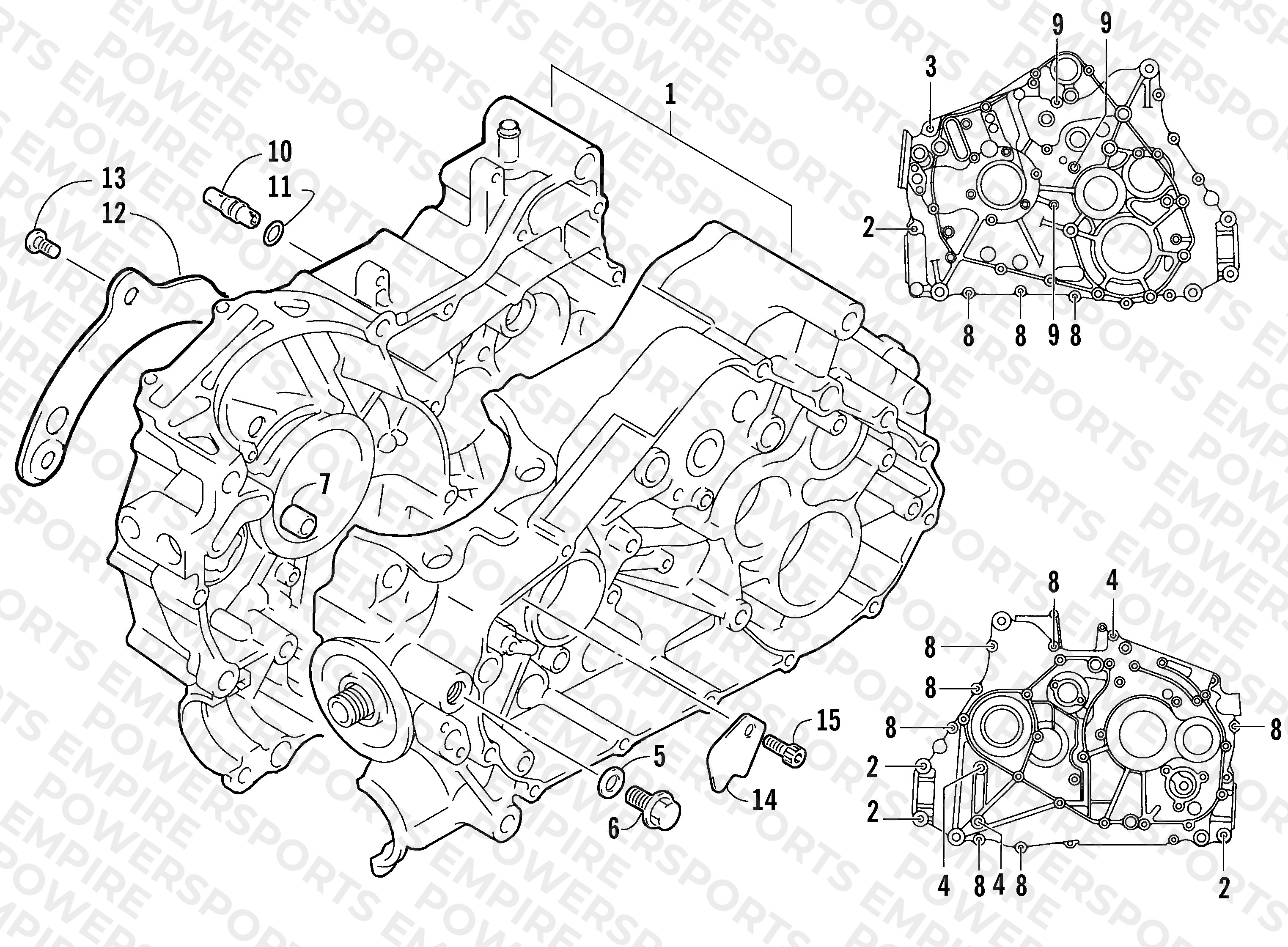 CRANKCASE ASSEMBLY