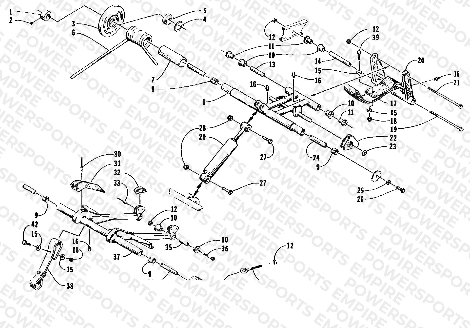 REAR SUSPENSION ARM ASSEMBLIES