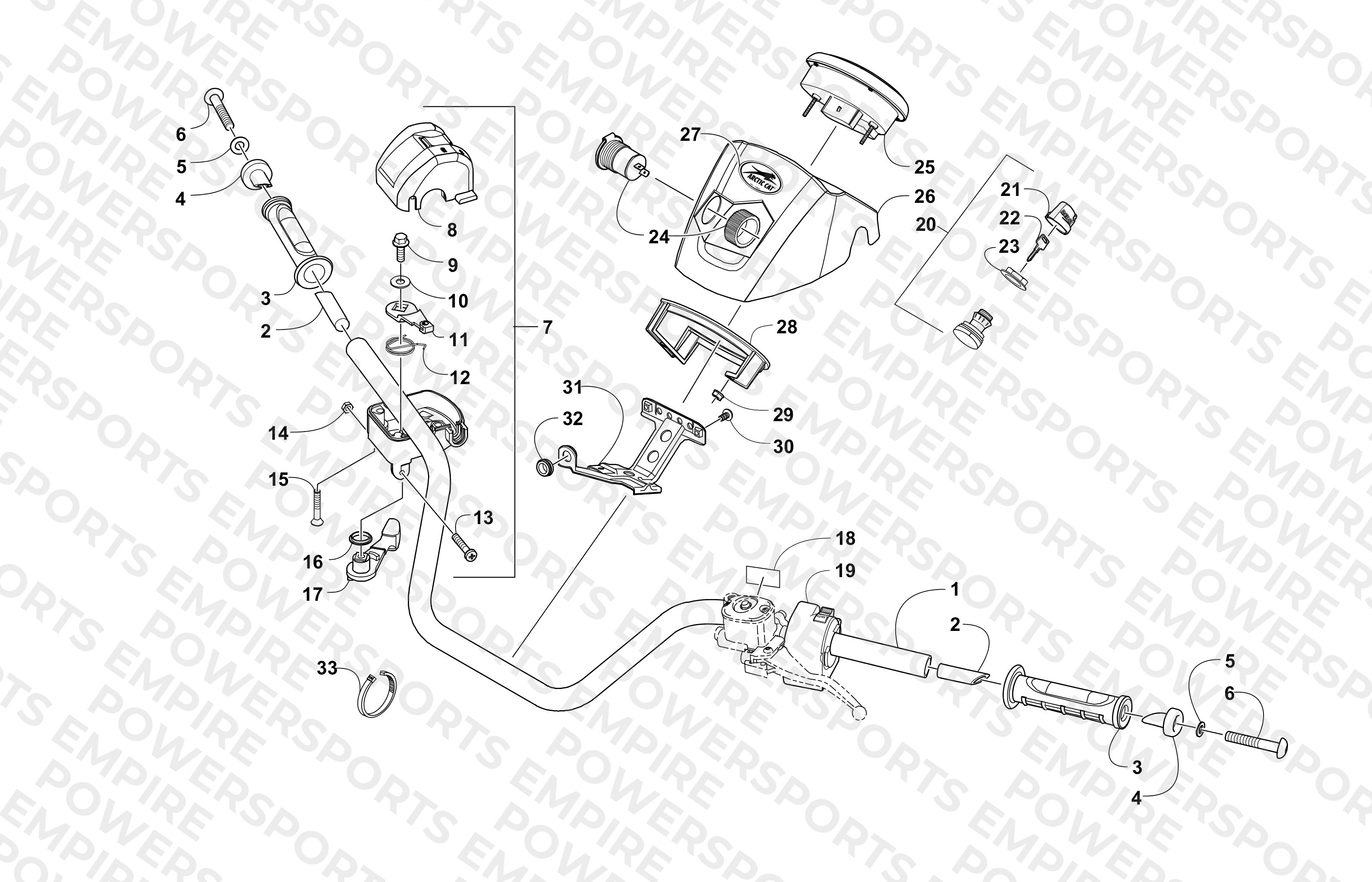 HANDLEBAR ASSEMBLY
