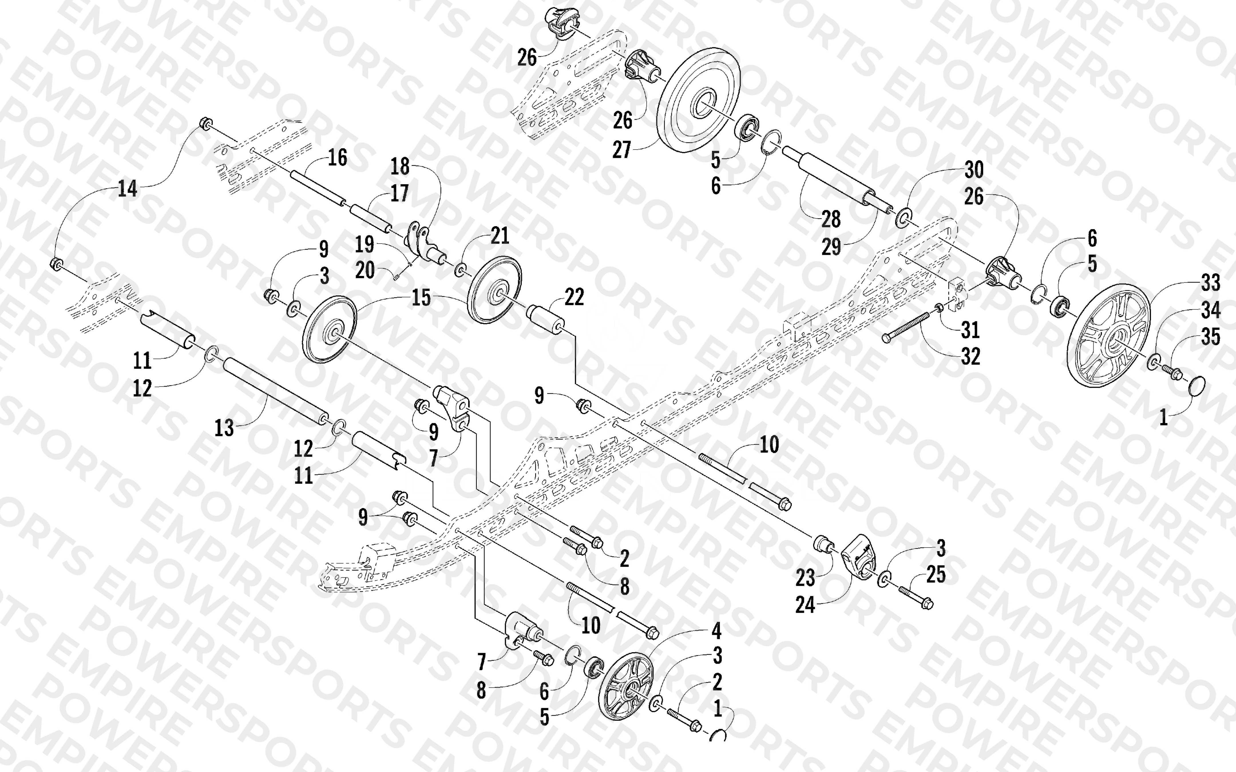 IDLER WHEEL ASSEMBLY