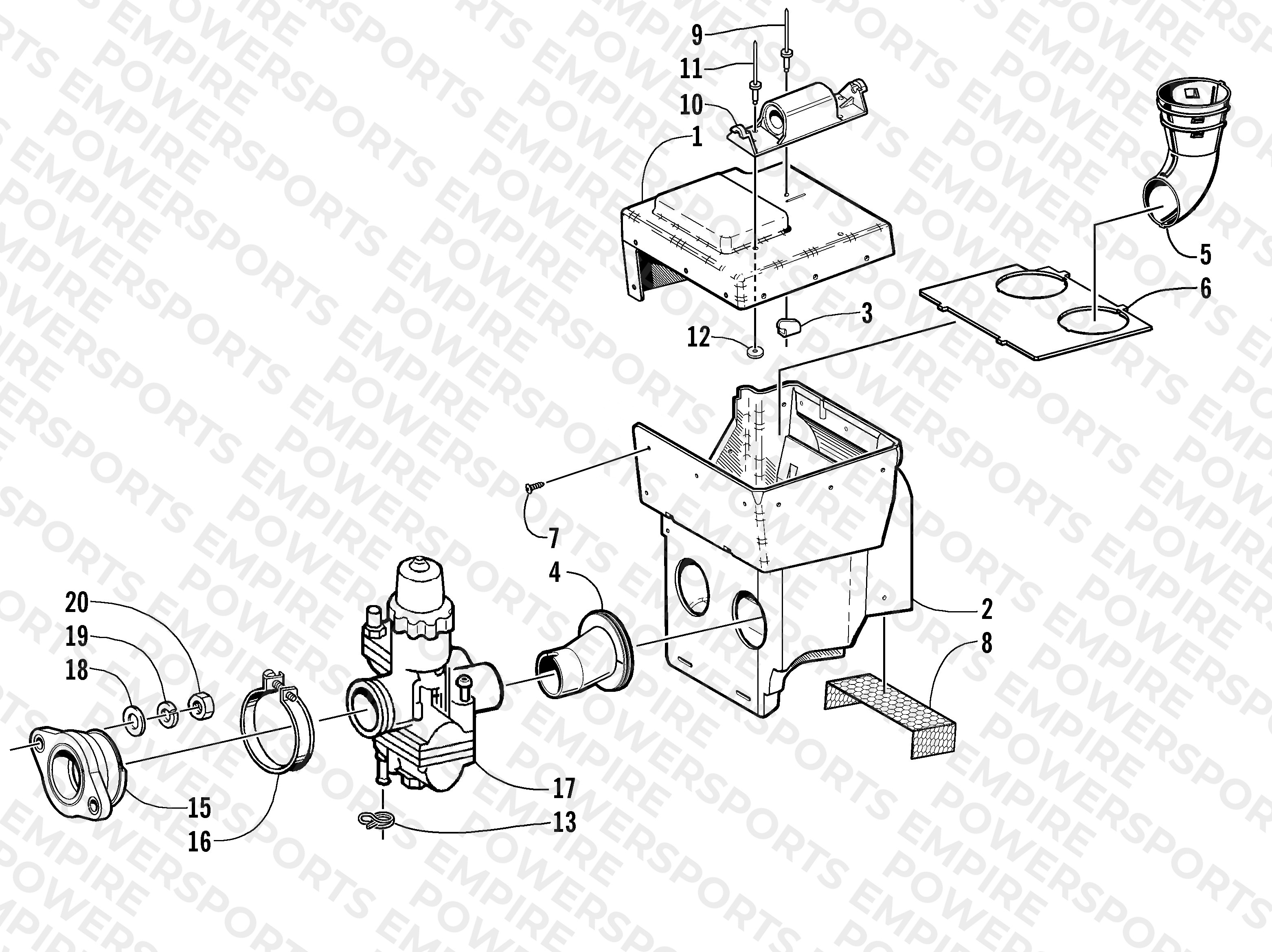AIR SILENCER ASSEMBLY