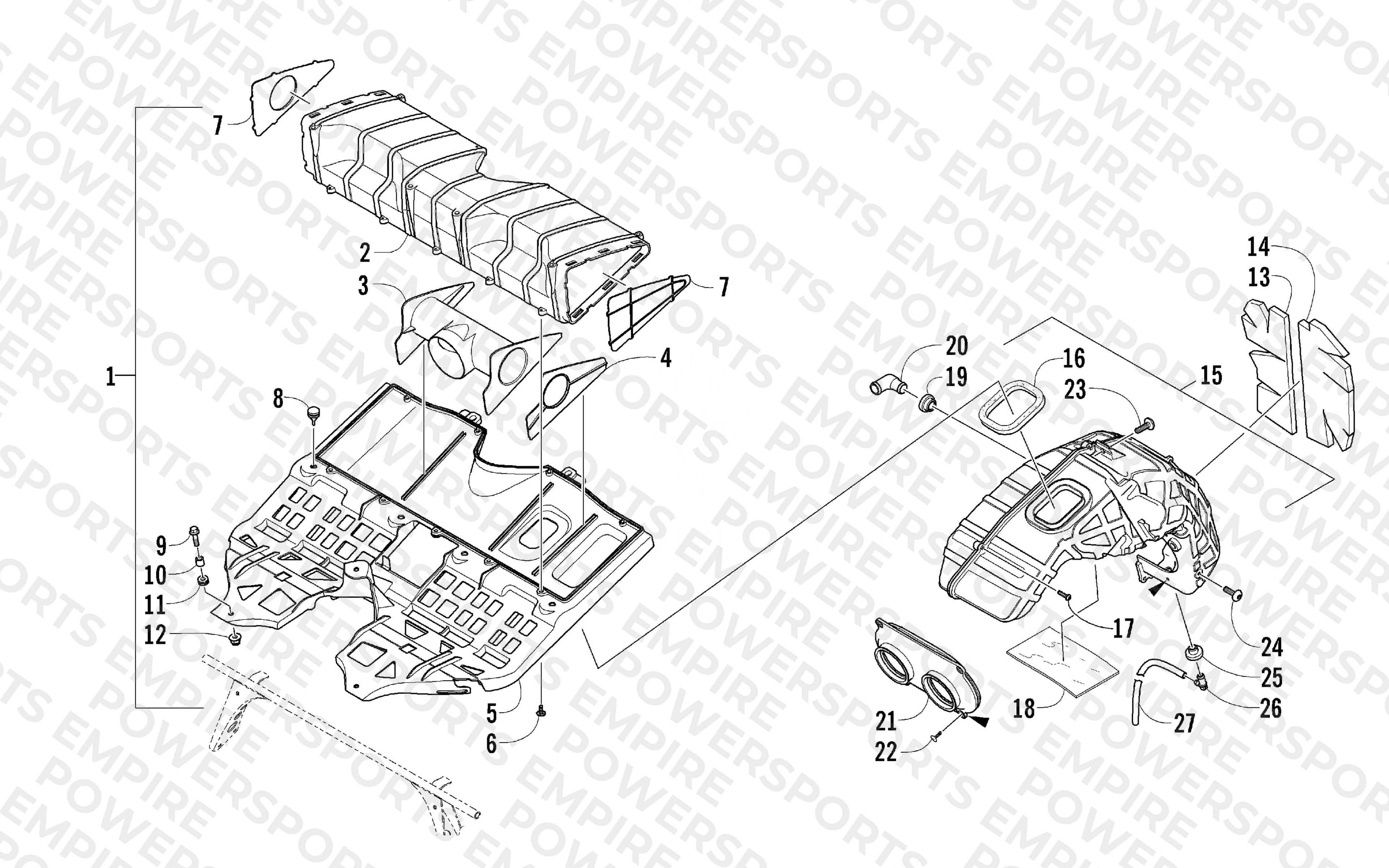 AIR SILENCER ASSEMBLY