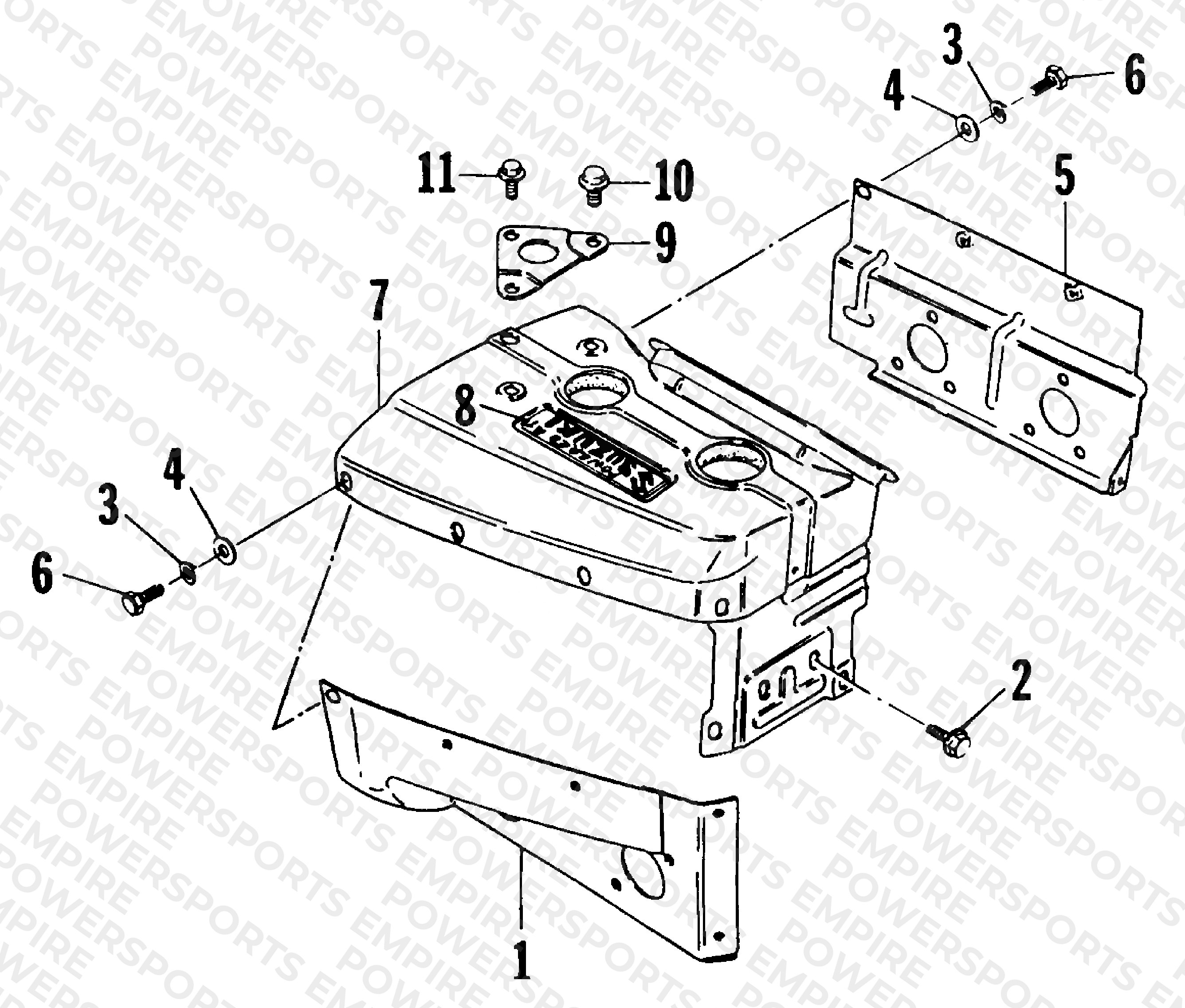 CYLINDER COWLING
