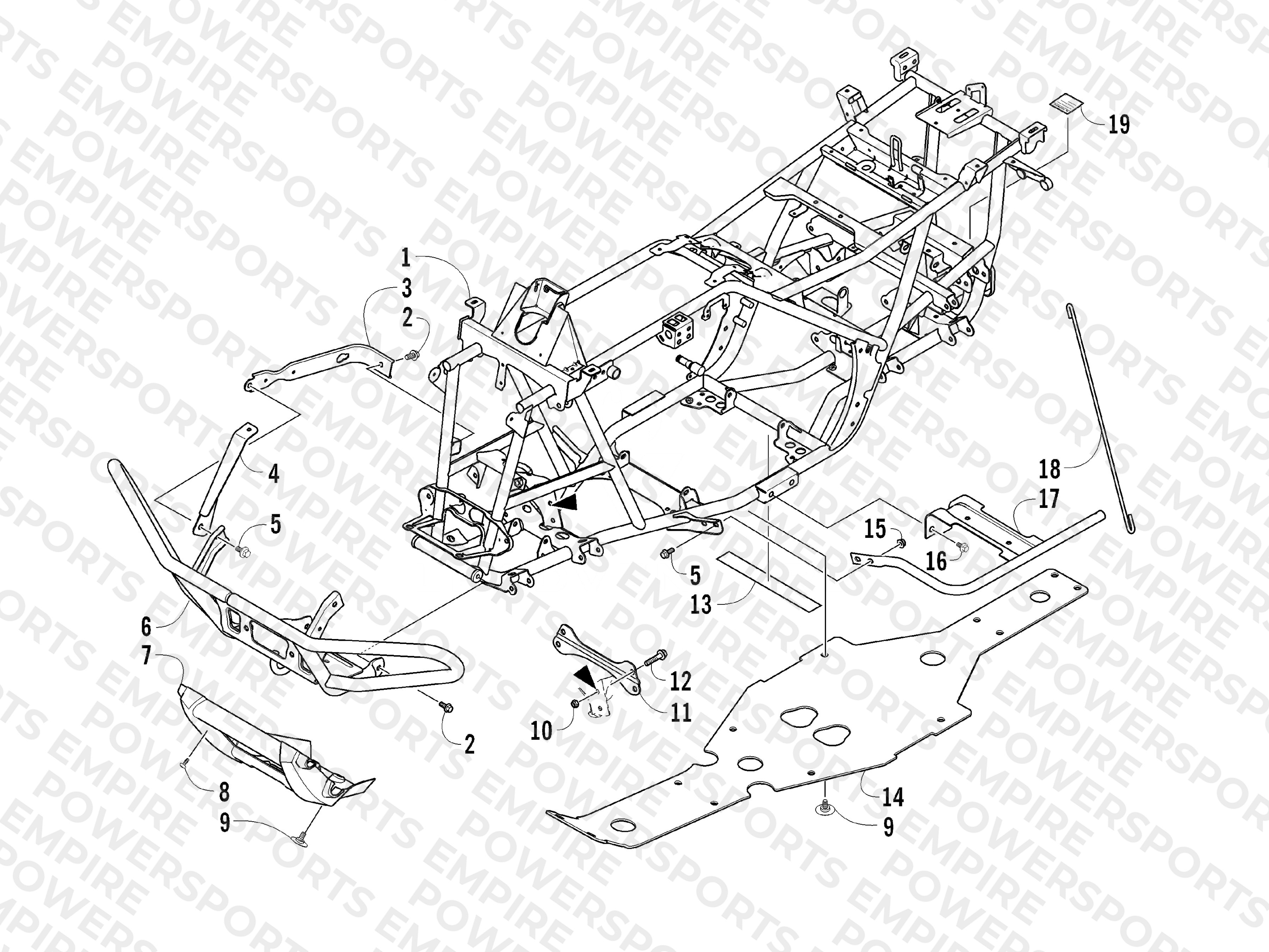 FRAME AND RELATED PARTS