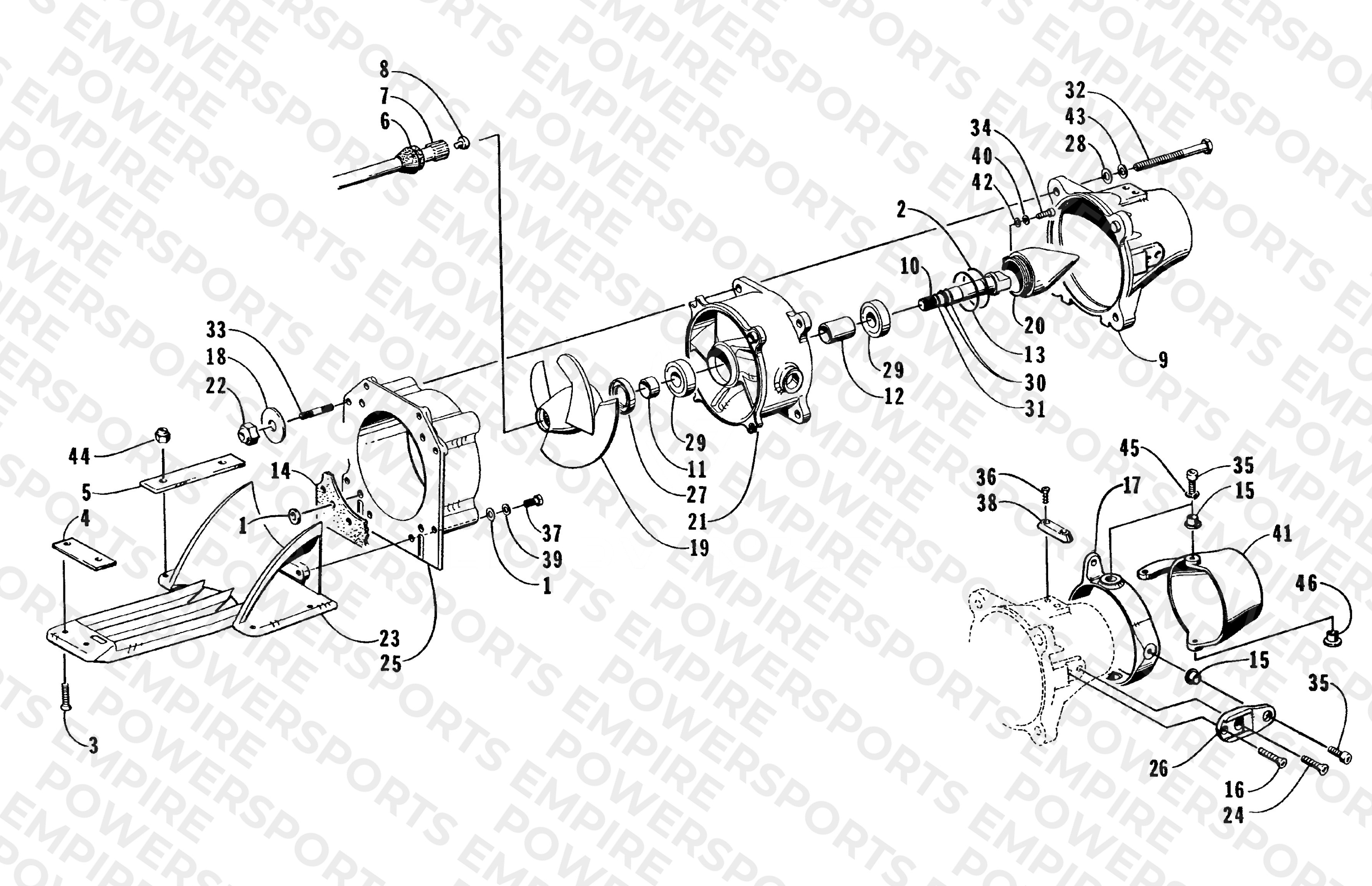 IMPELLER DRIVE ASSEMBLY