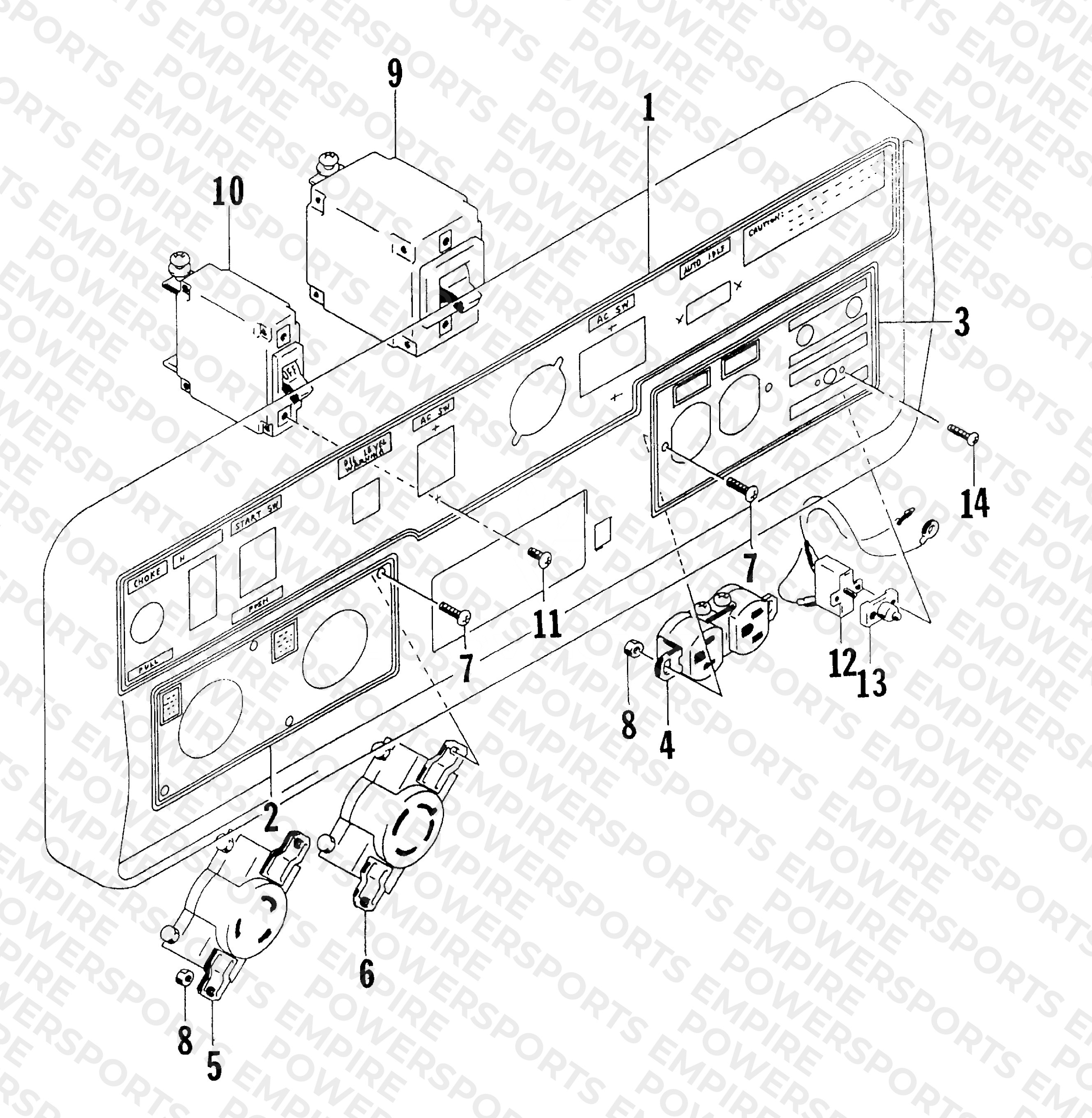 CONTROL PANEL ASSEMBLY