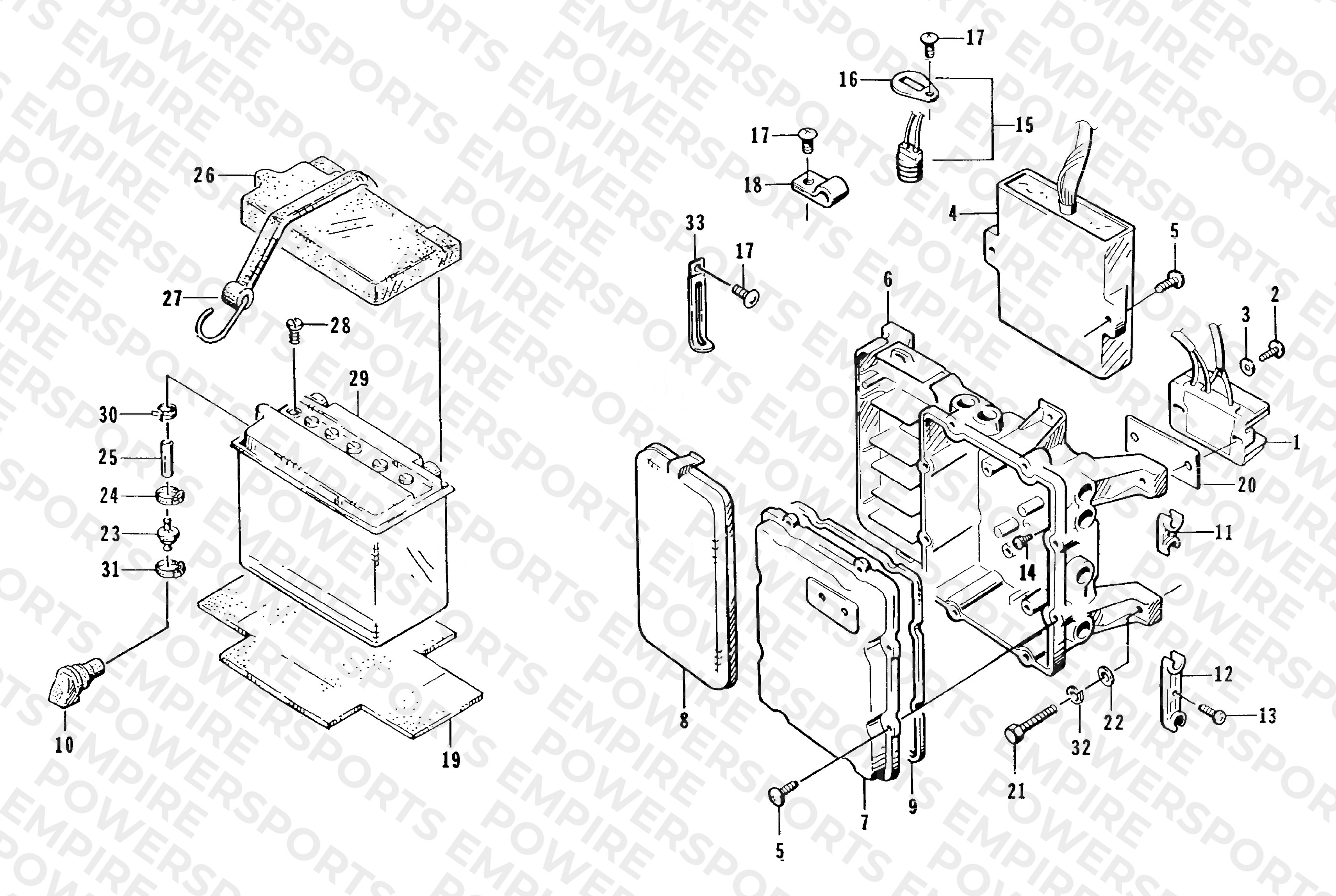 ELECTRICAL MODULE AND BATTERY