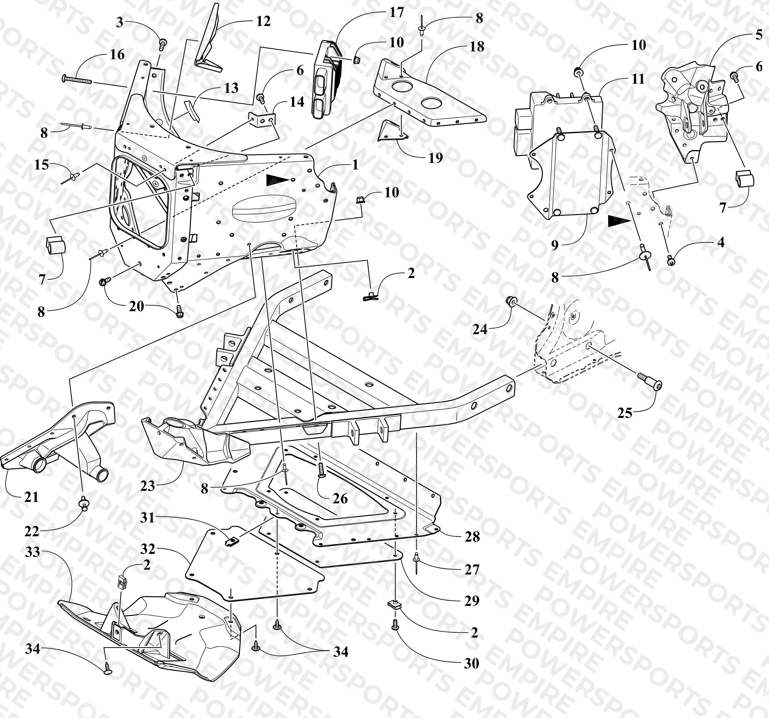 FRONT FRAME ASSEMBLY