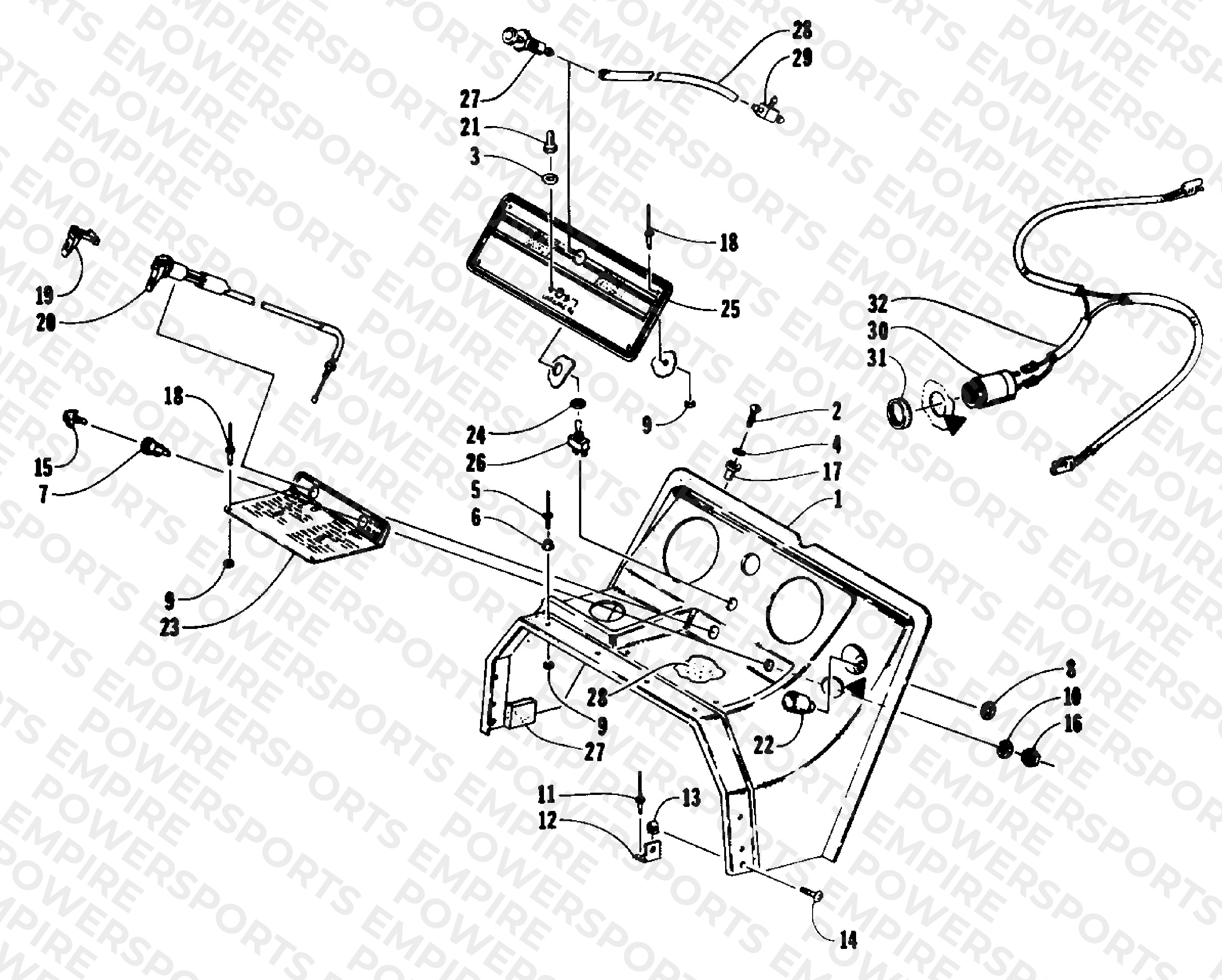 SWITCH, CHOKE, AND CONSOLE ASSEMBLY