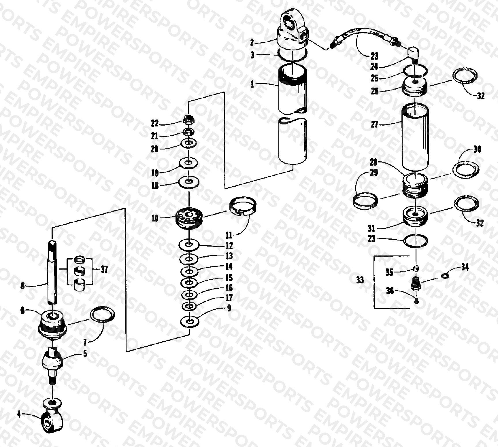 FRONT SUSPENSION SHOCK ABSORBER