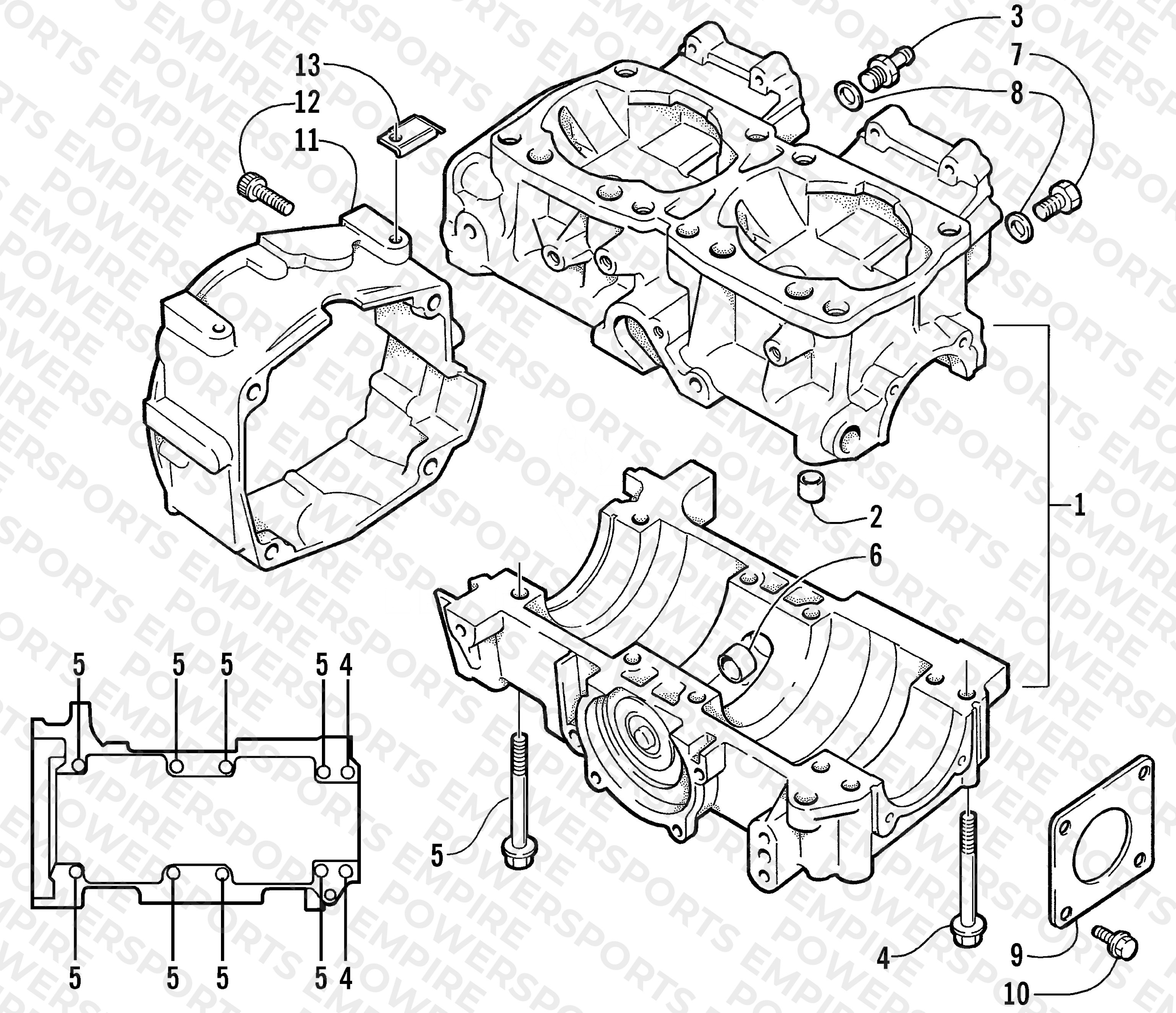 CRANKCASE ASSEMBLY